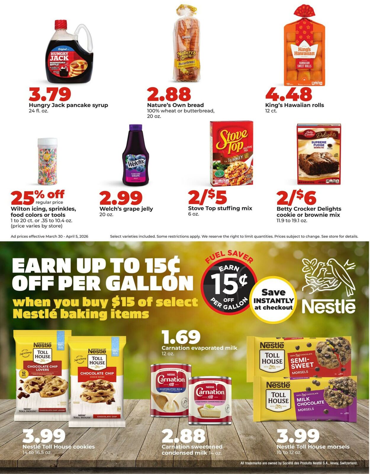 Catalogue HyVee from 03/30/2026
