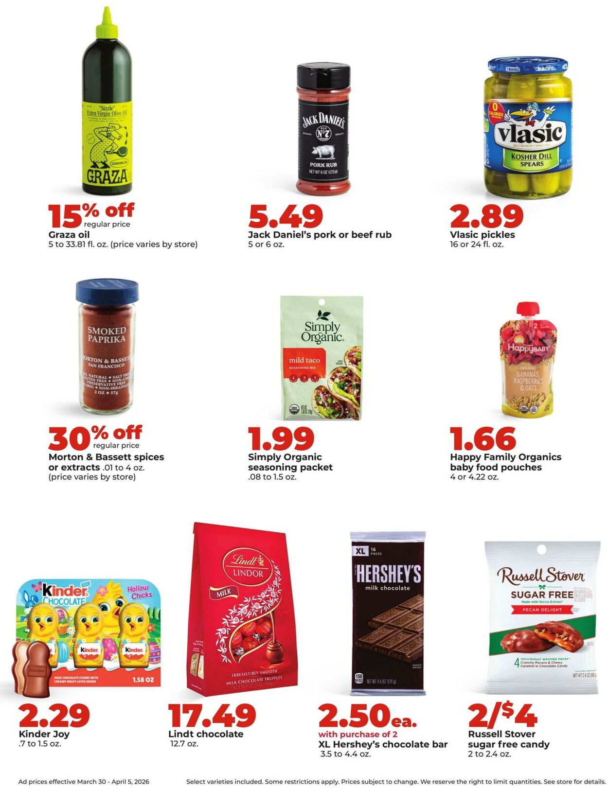 Catalogue HyVee from 03/30/2026