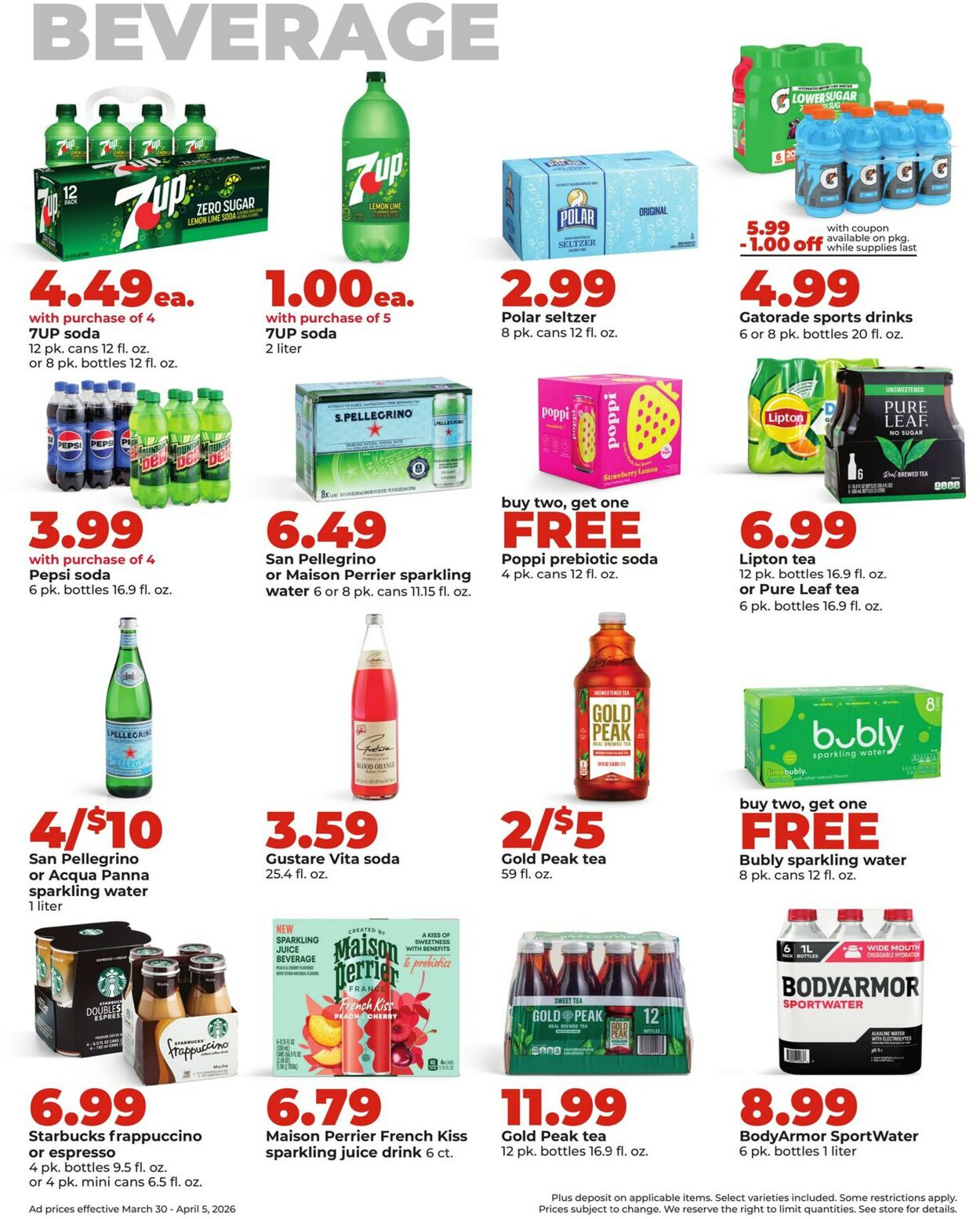 Catalogue HyVee from 03/30/2026