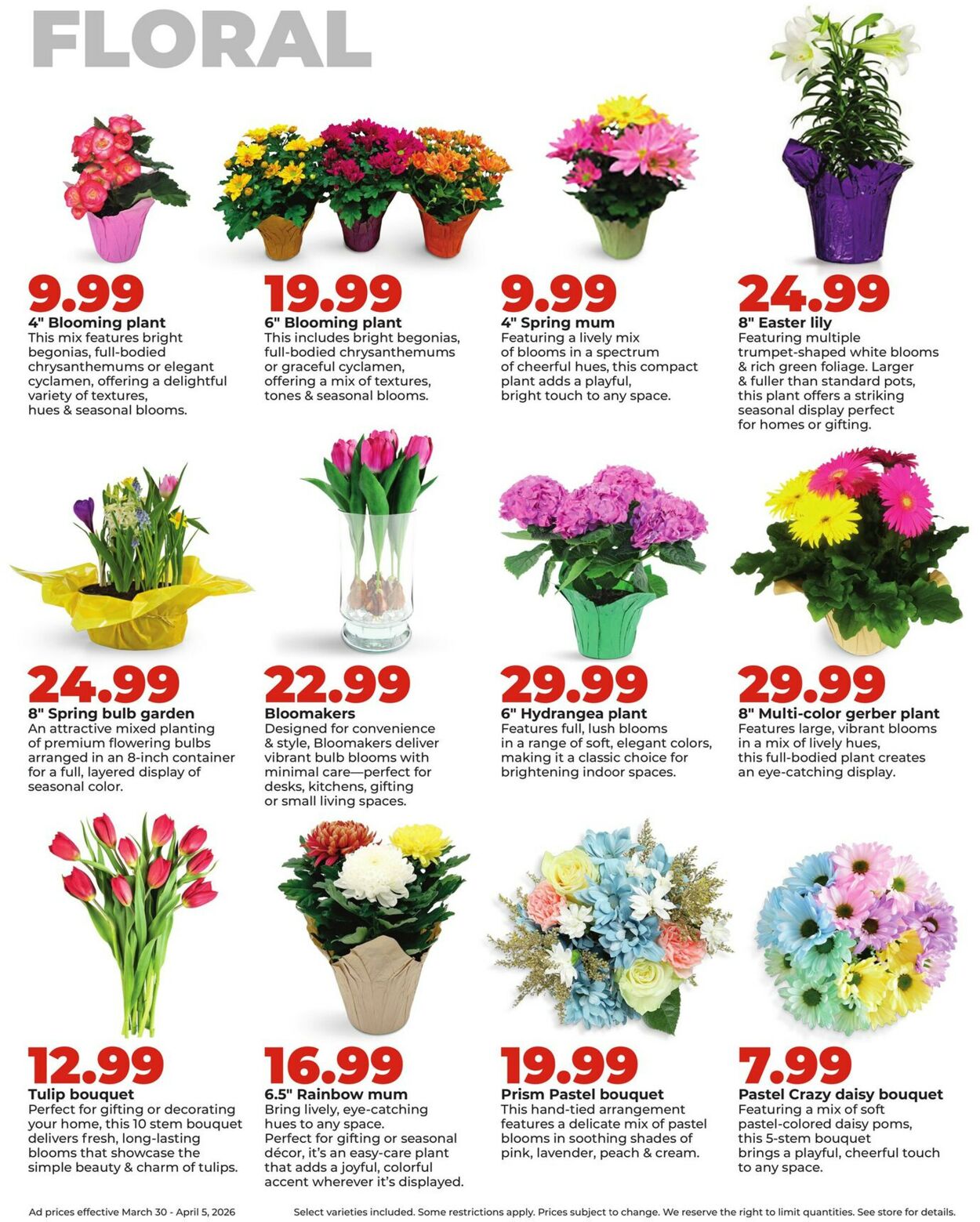 Catalogue HyVee from 03/30/2026