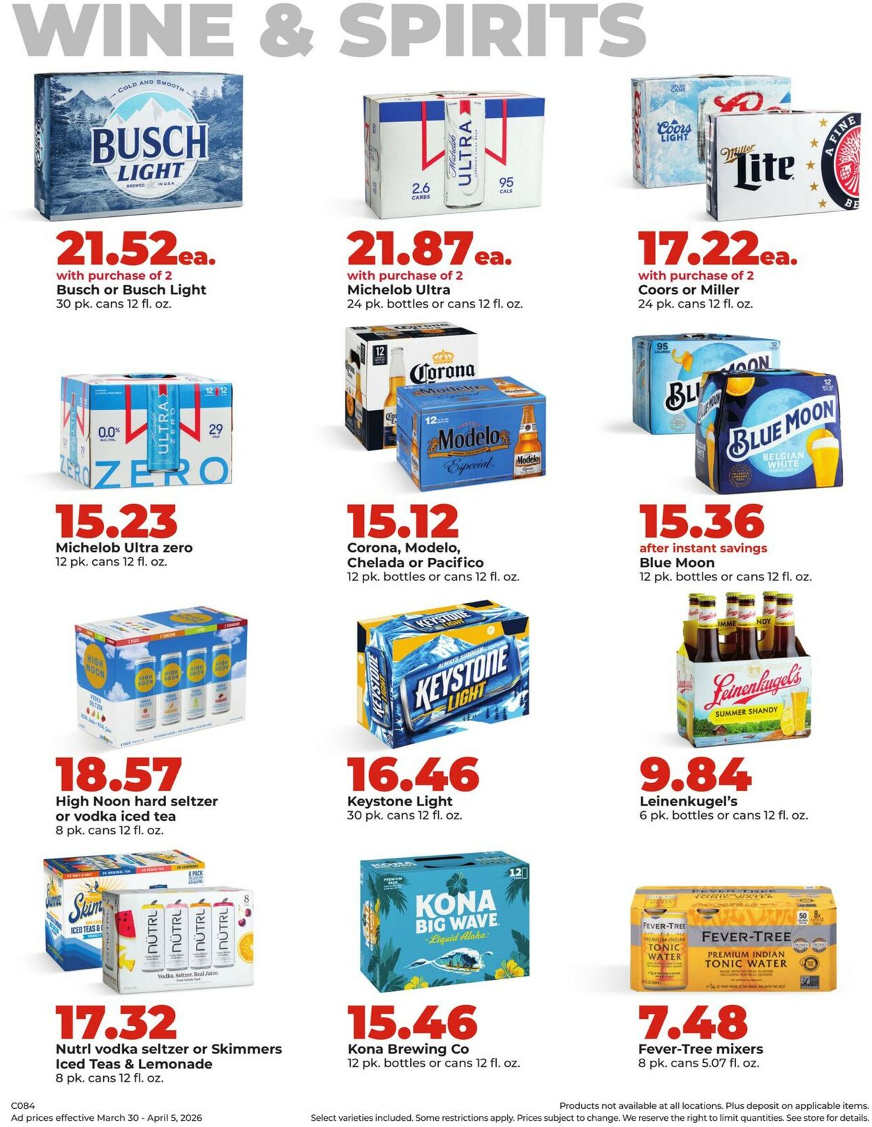 Catalogue HyVee from 03/30/2026