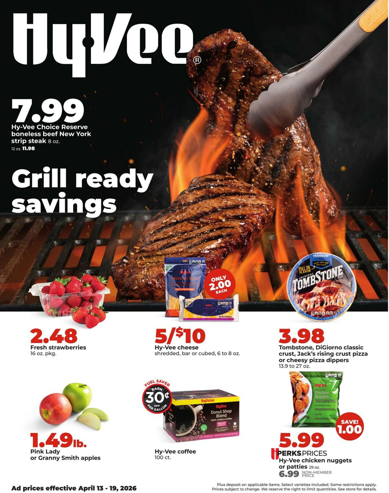 Catalogue HyVee from 04/13/2026