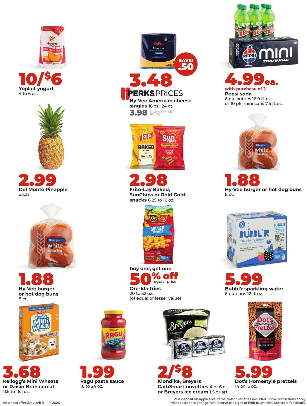 Catalogue HyVee from 04/13/2026