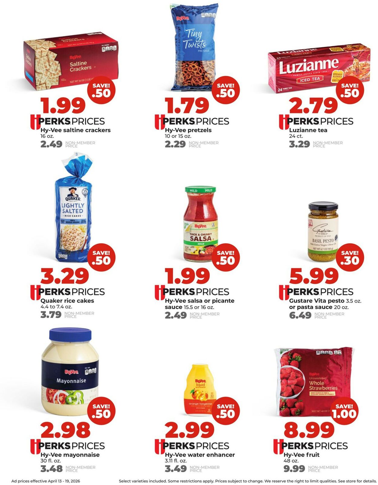Catalogue HyVee from 04/13/2026