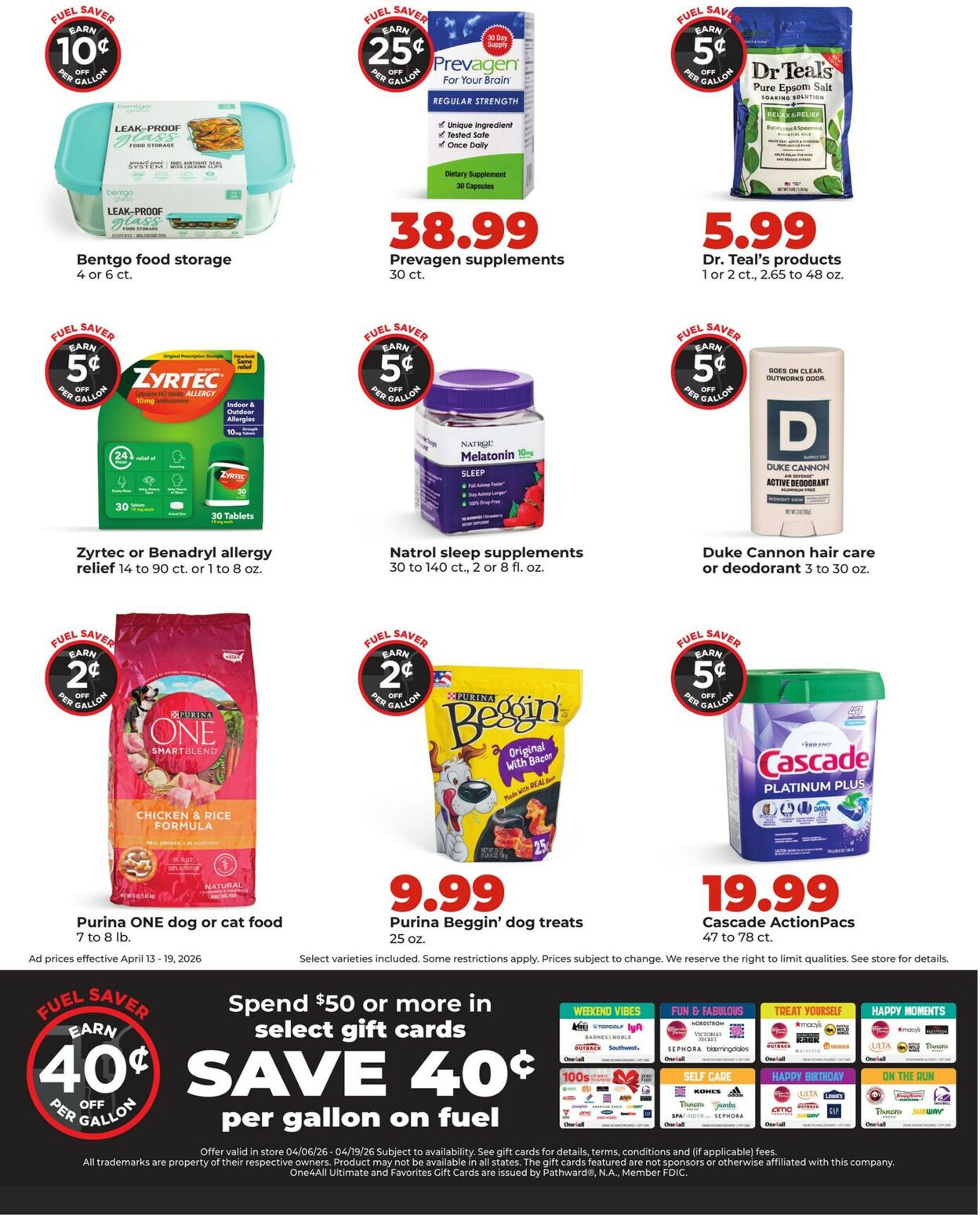 Catalogue HyVee from 04/13/2026