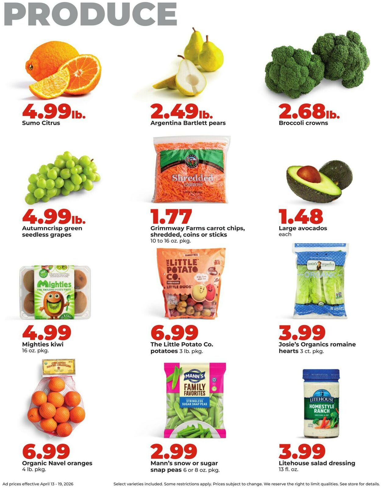 Catalogue HyVee from 04/13/2026