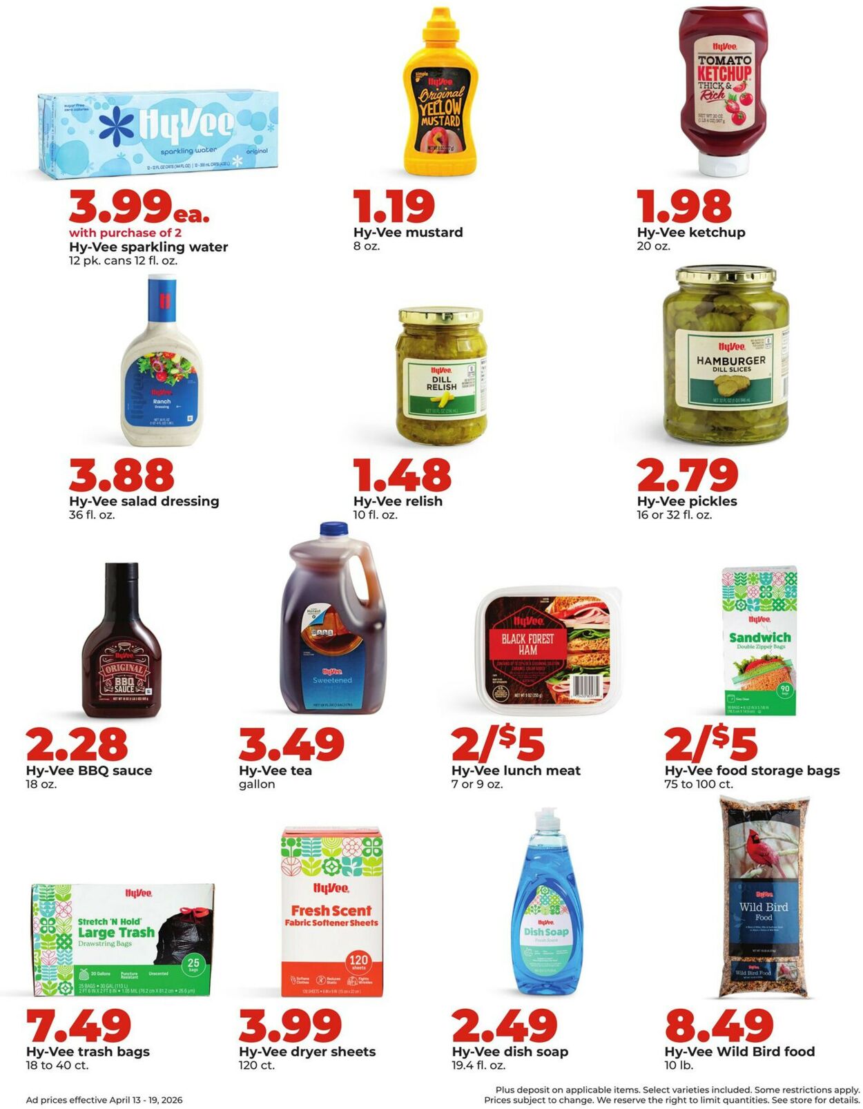 Catalogue HyVee from 04/13/2026
