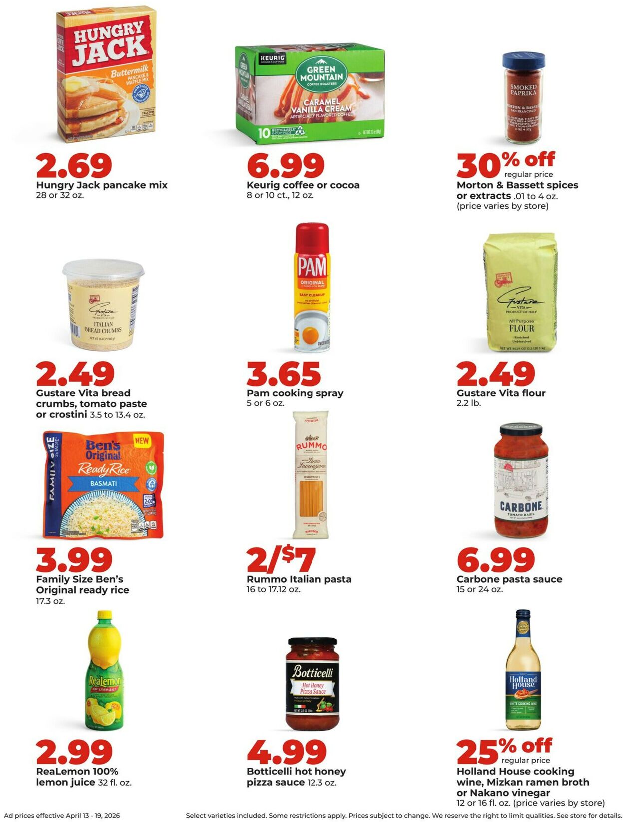 Catalogue HyVee from 04/13/2026