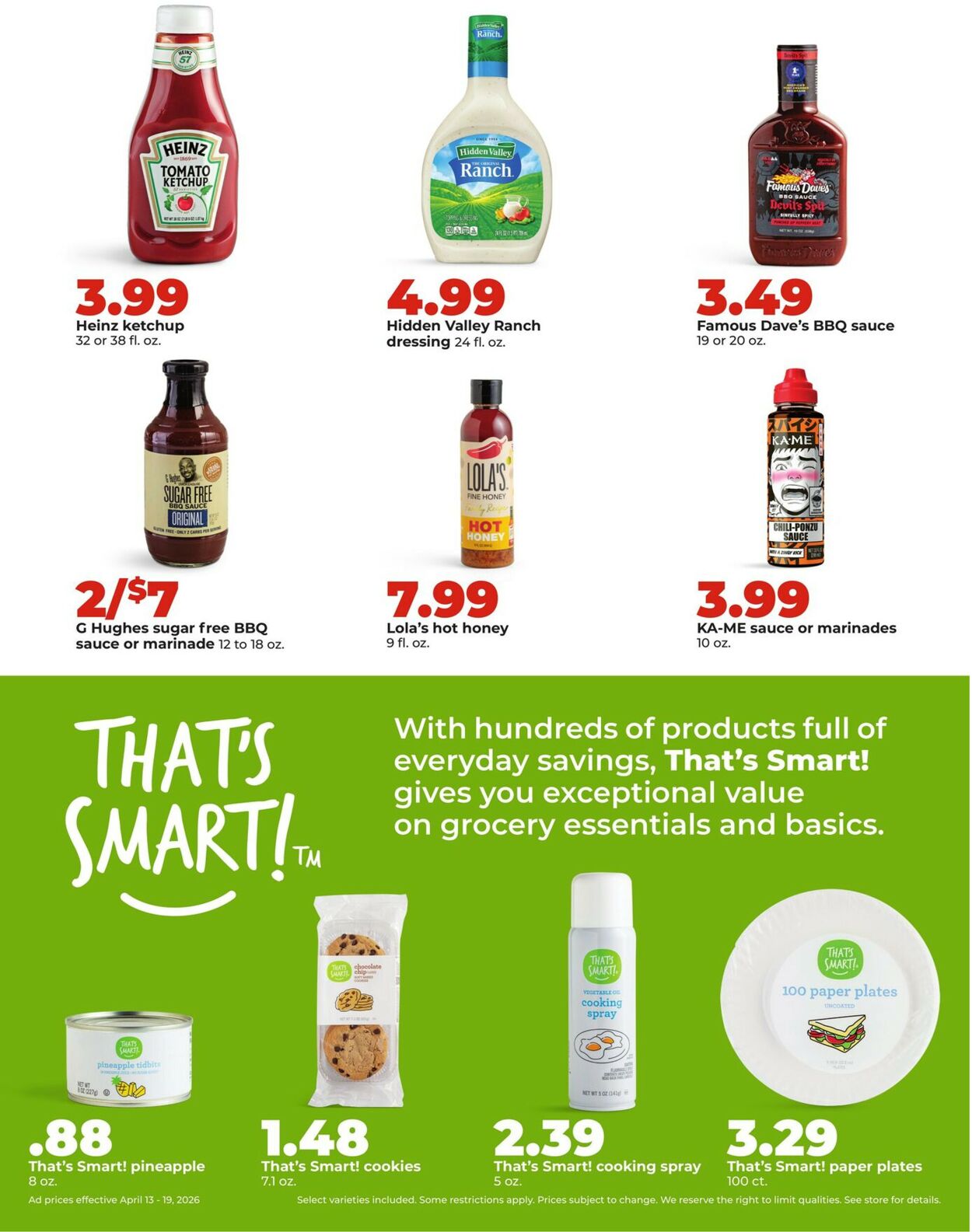 Catalogue HyVee from 04/13/2026