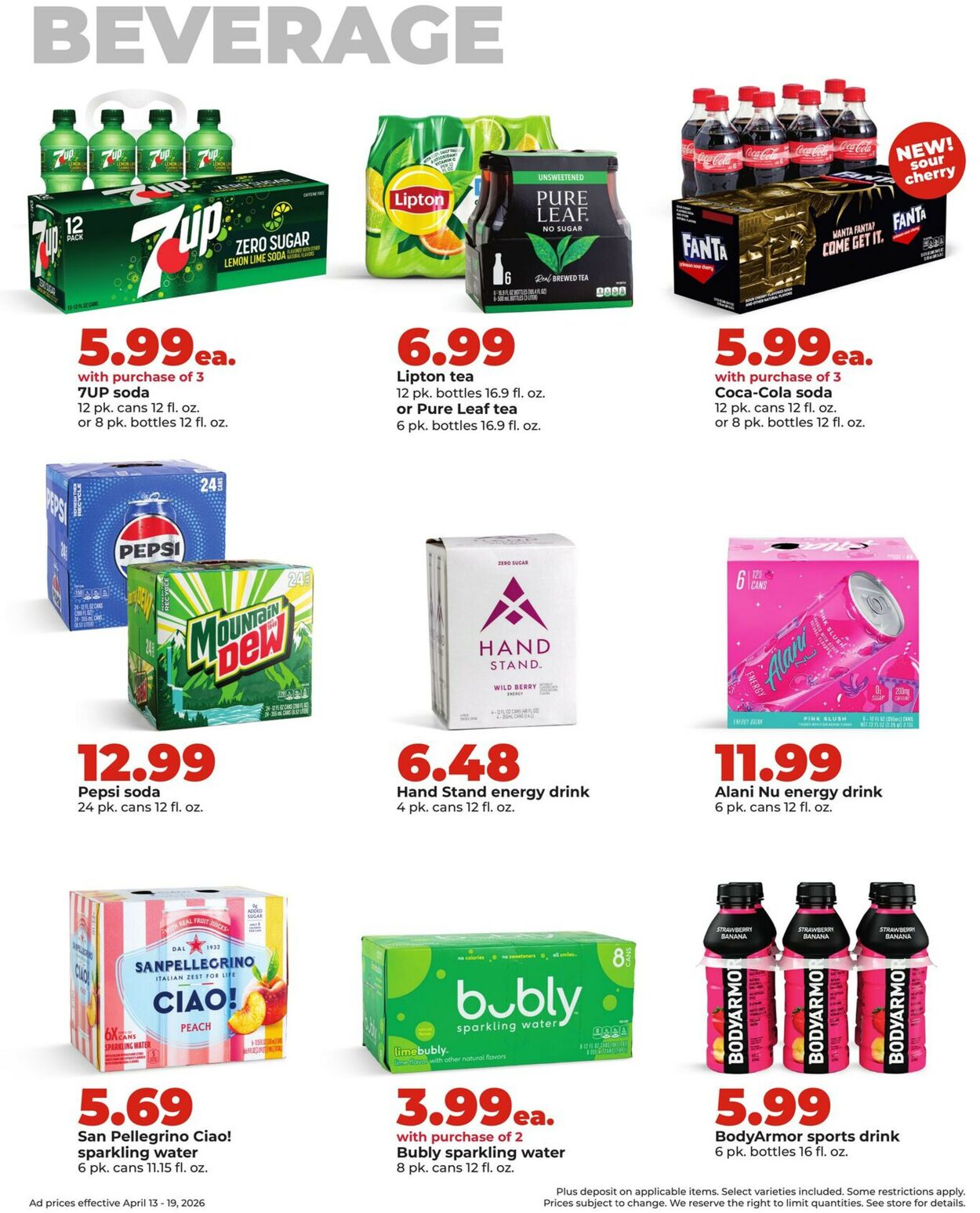 Catalogue HyVee from 04/13/2026