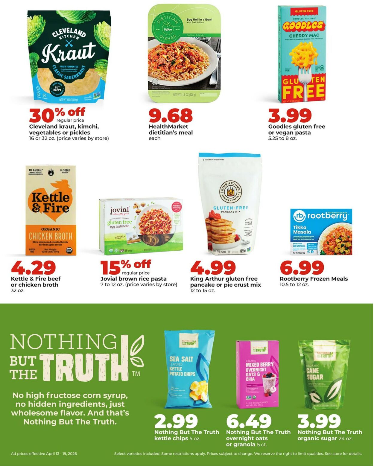 Catalogue HyVee from 04/13/2026