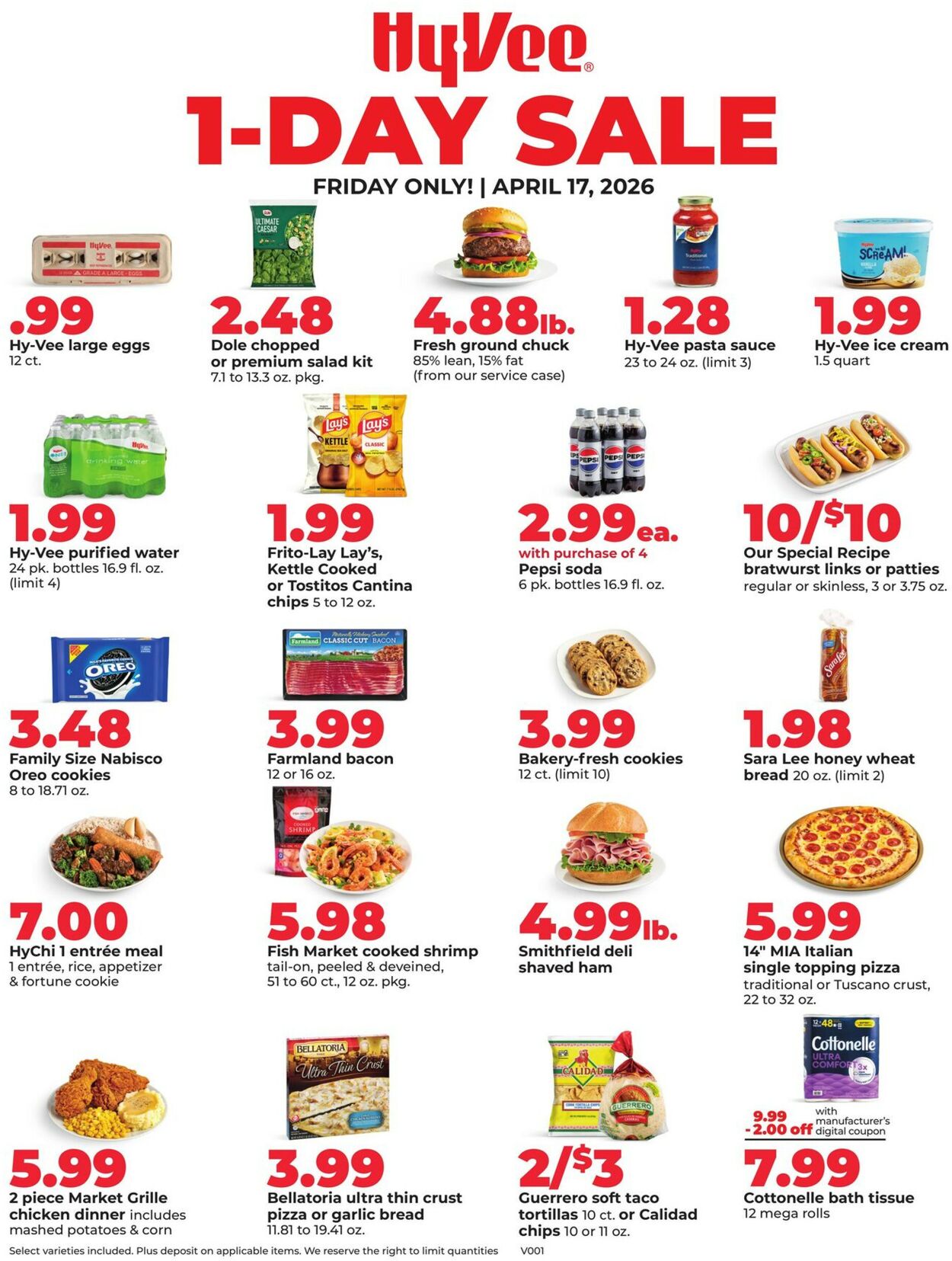 Catalogue HyVee from 04/17/2026
