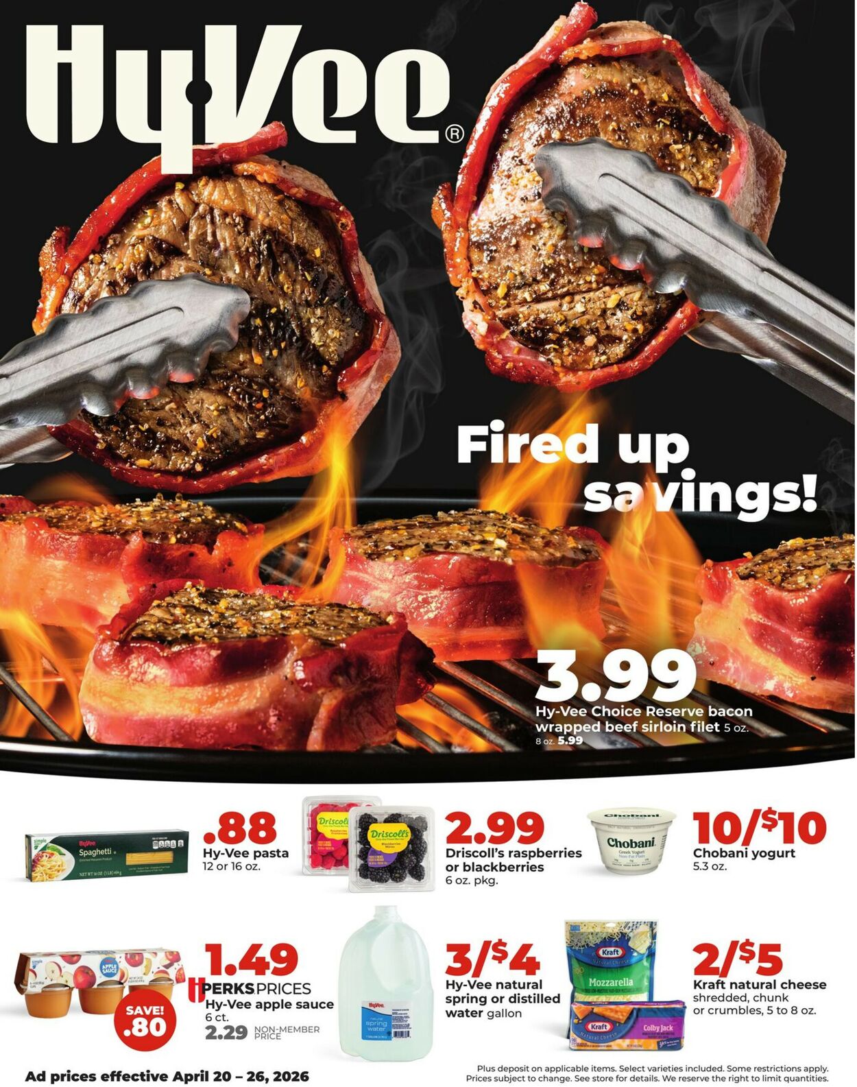 Catalogue HyVee from 04/20/2026