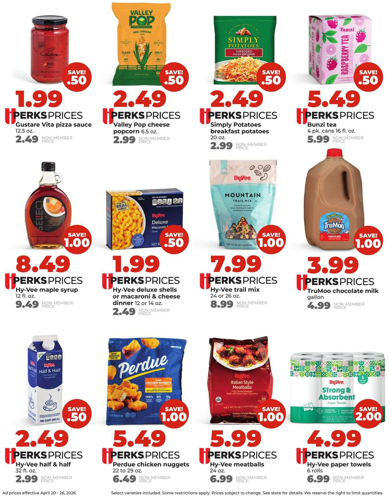 Catalogue HyVee from 04/20/2026