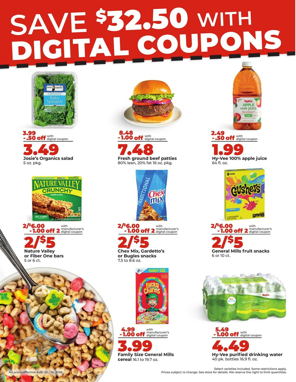 Catalogue HyVee from 04/20/2026