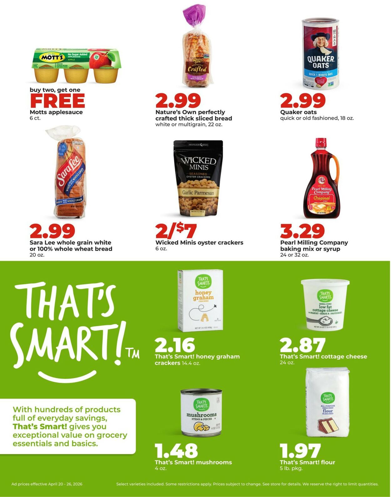 Catalogue HyVee from 04/20/2026