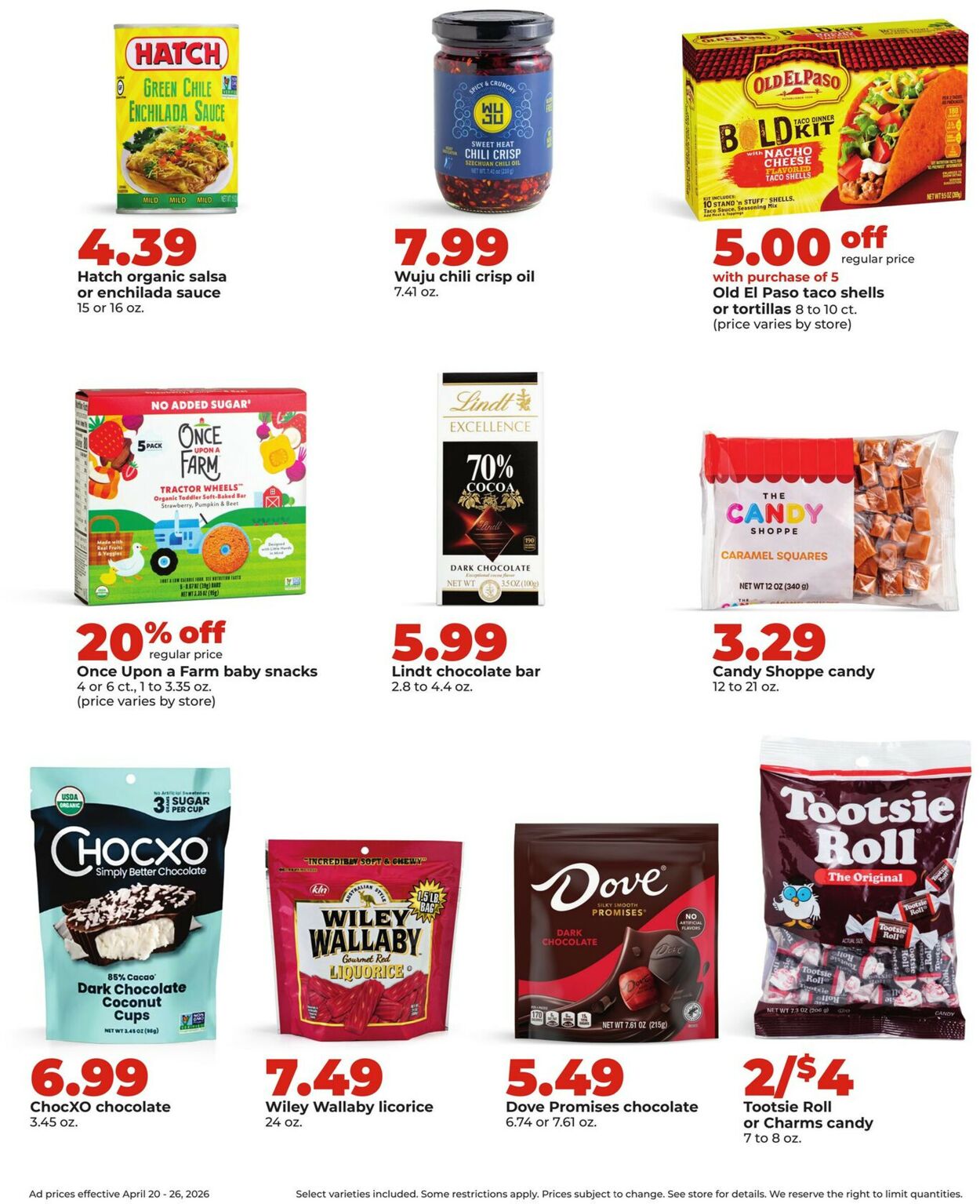 Catalogue HyVee from 04/20/2026