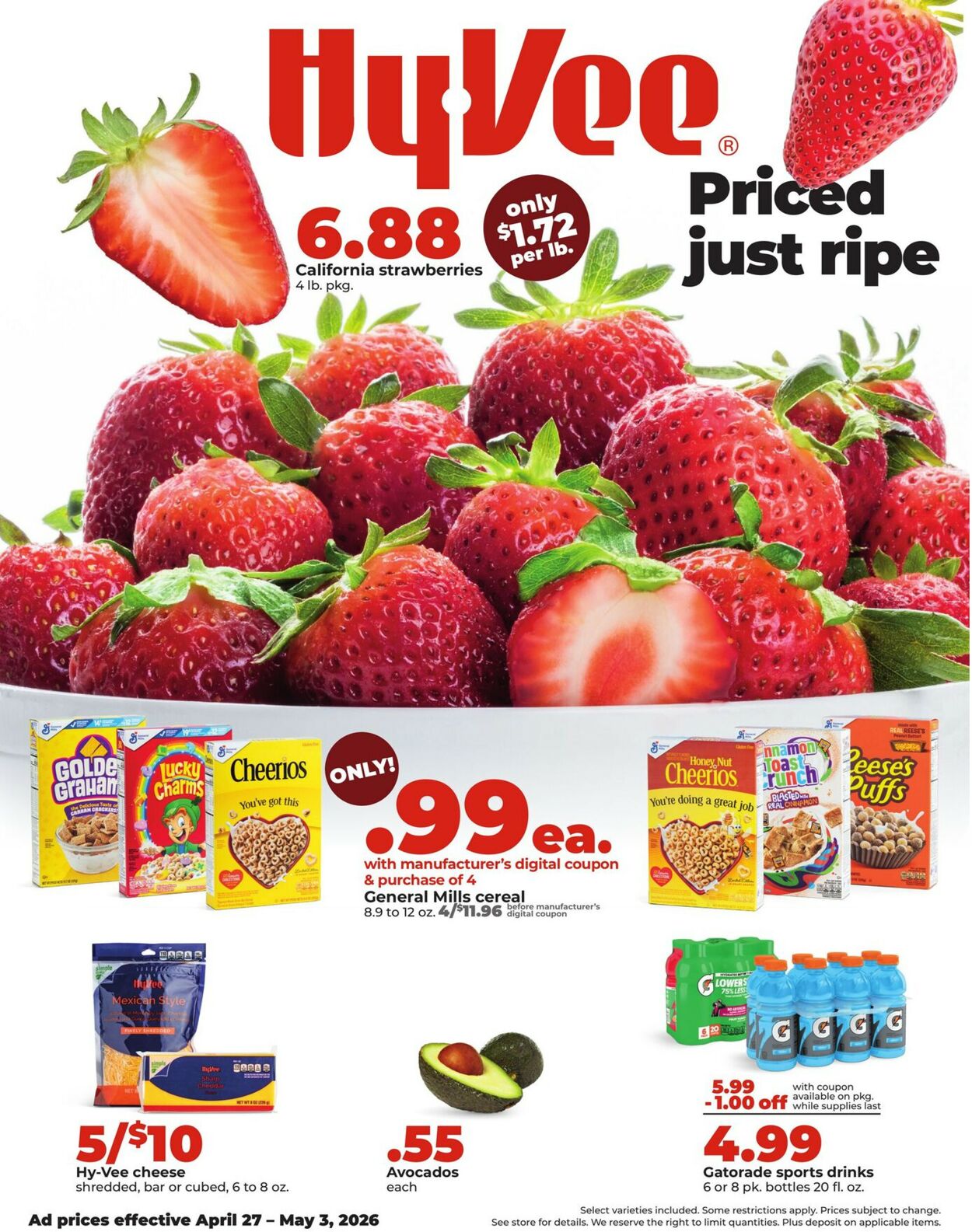 Catalogue HyVee from 04/27/2026