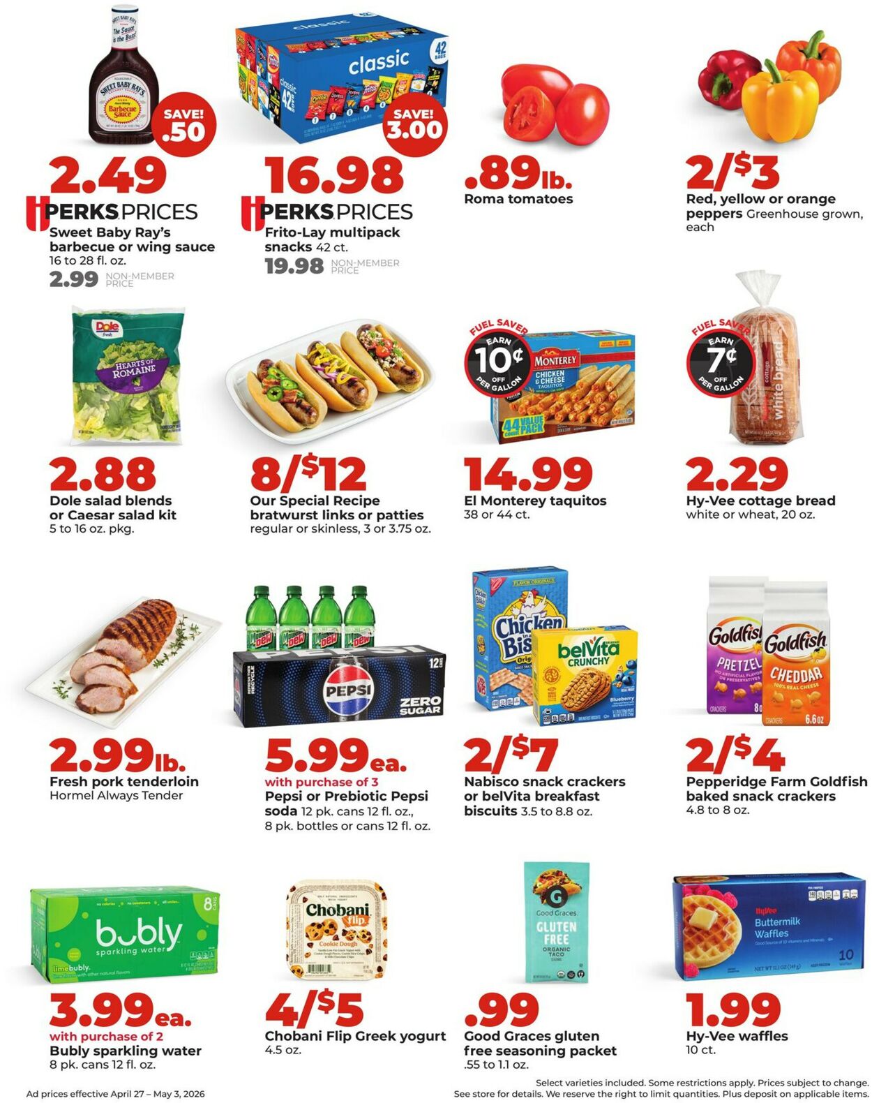 Catalogue HyVee from 04/27/2026