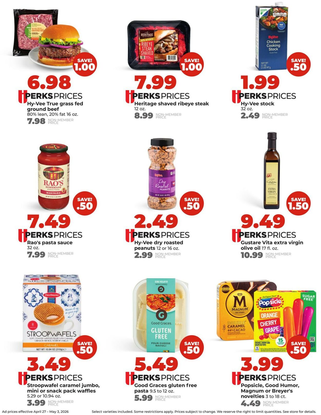 Catalogue HyVee from 04/27/2026