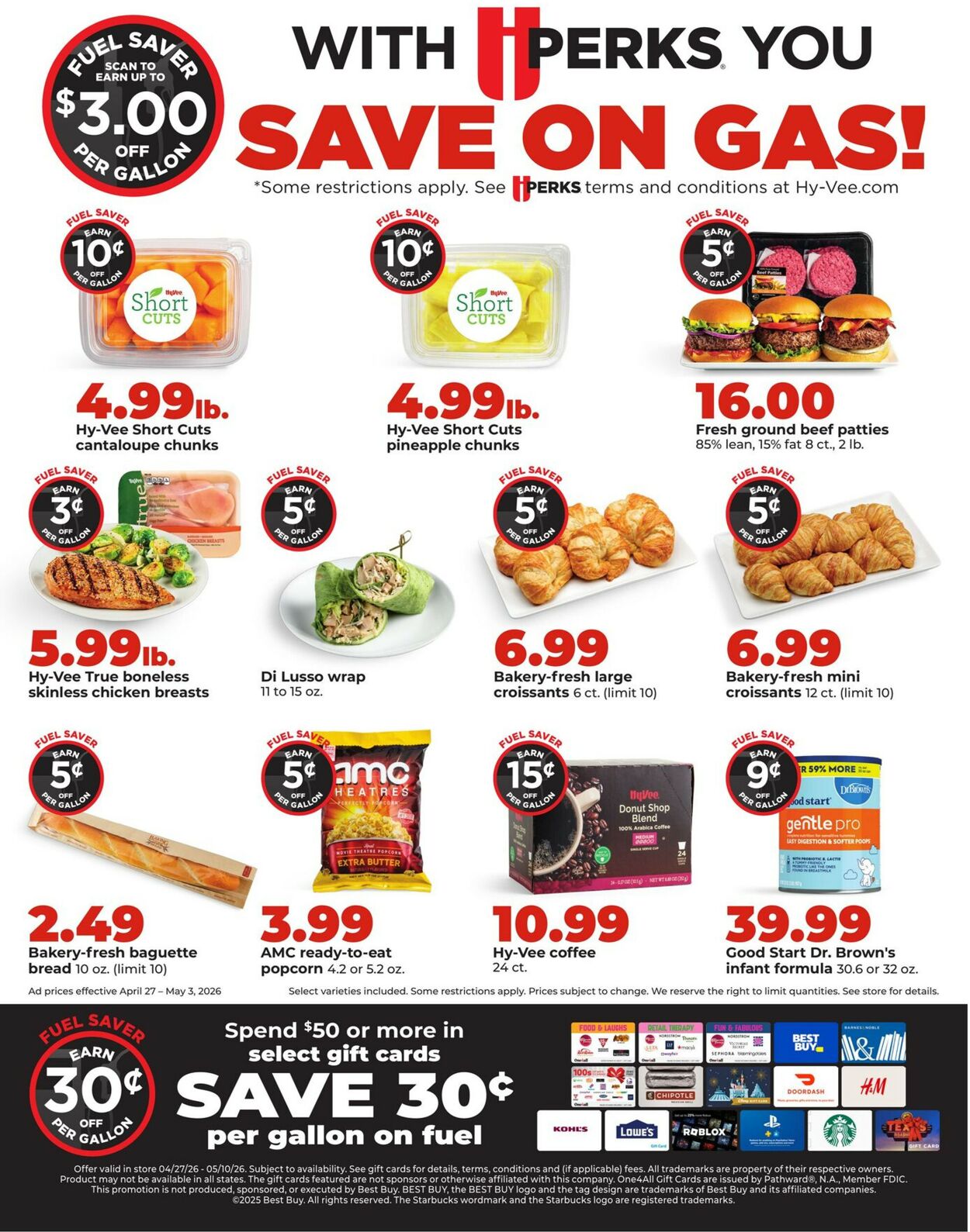 Catalogue HyVee from 04/27/2026