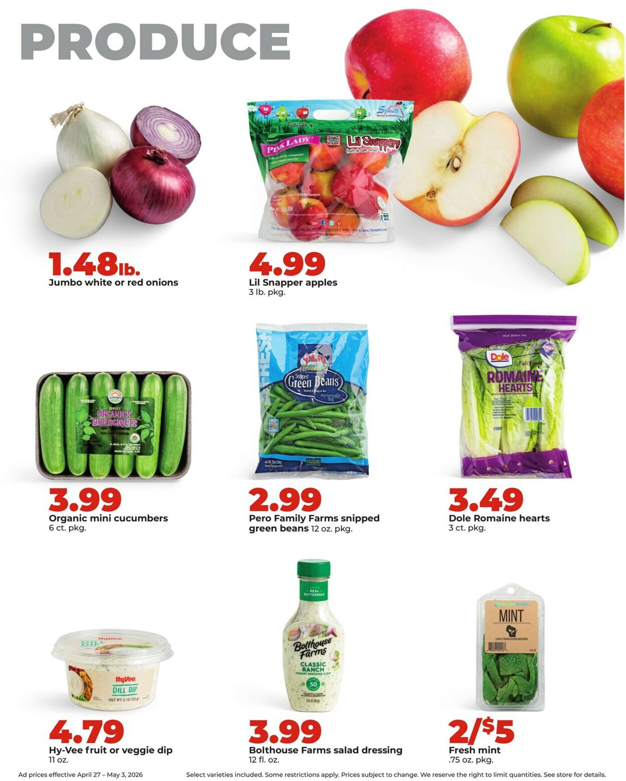 Catalogue HyVee from 04/27/2026