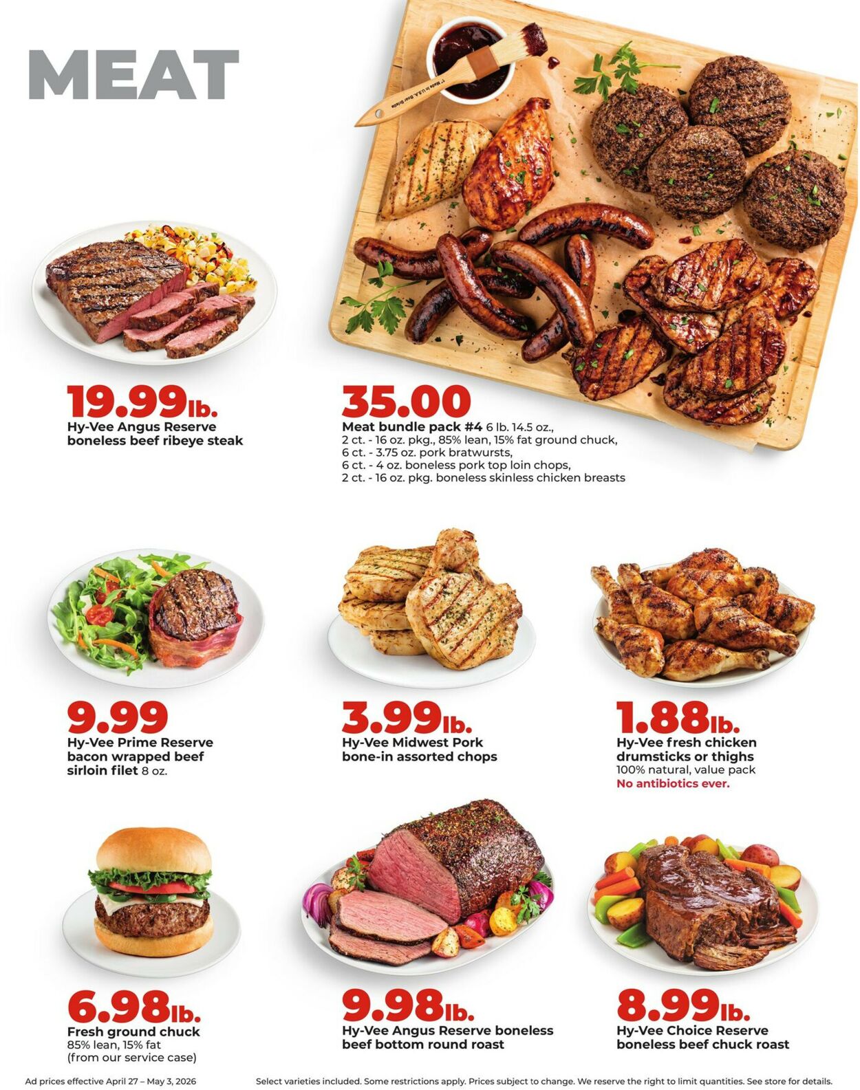 Catalogue HyVee from 04/27/2026