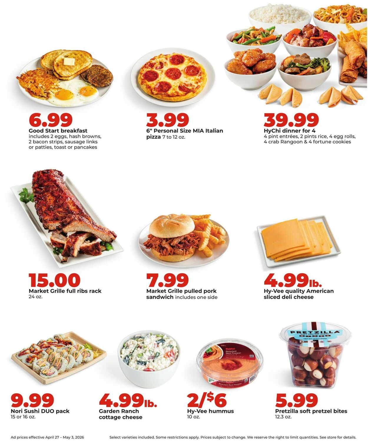 Catalogue HyVee from 04/27/2026