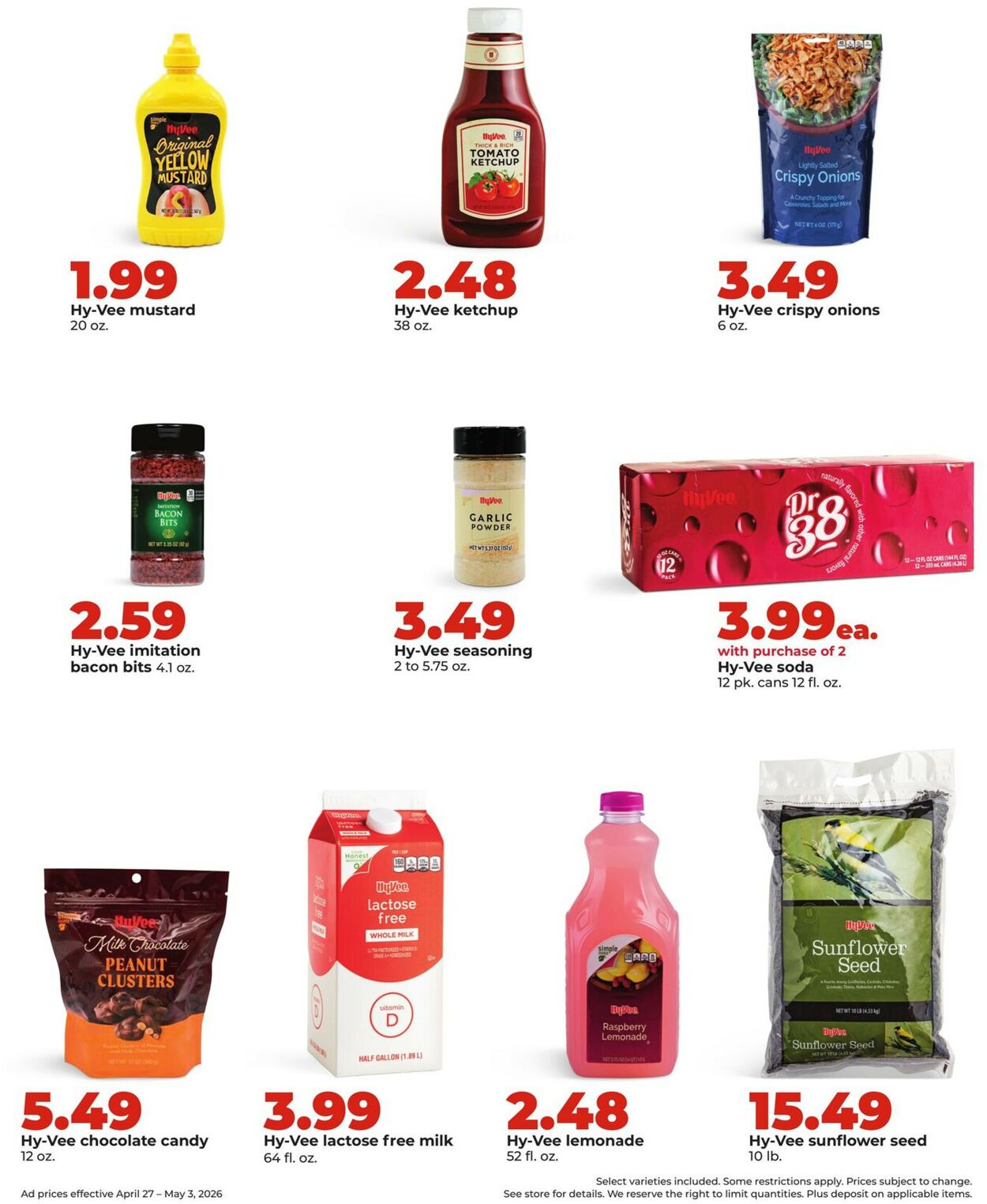 Catalogue HyVee from 04/27/2026
