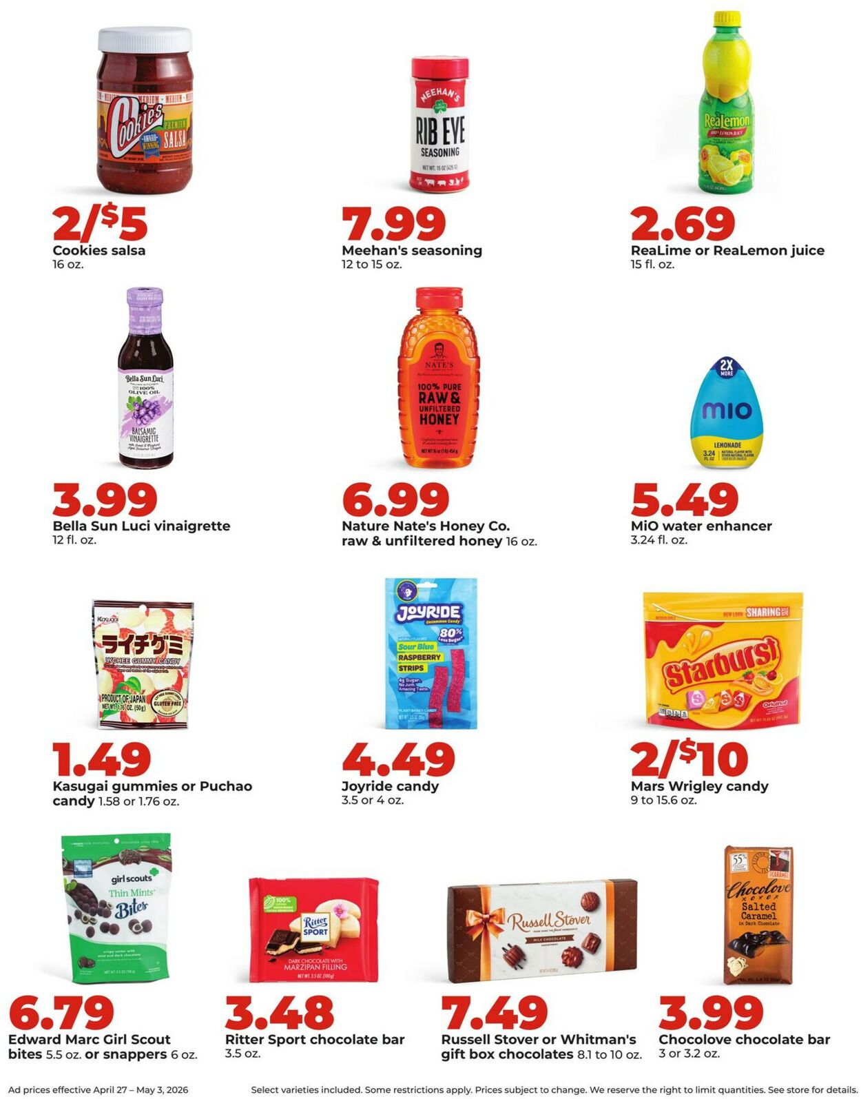 Catalogue HyVee from 04/27/2026