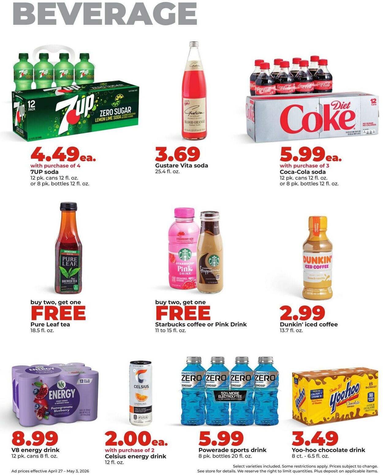 Catalogue HyVee from 04/27/2026