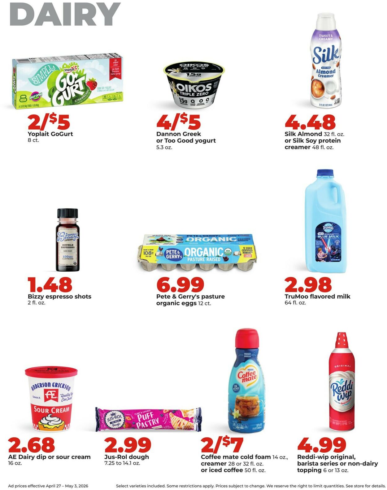 Catalogue HyVee from 04/27/2026