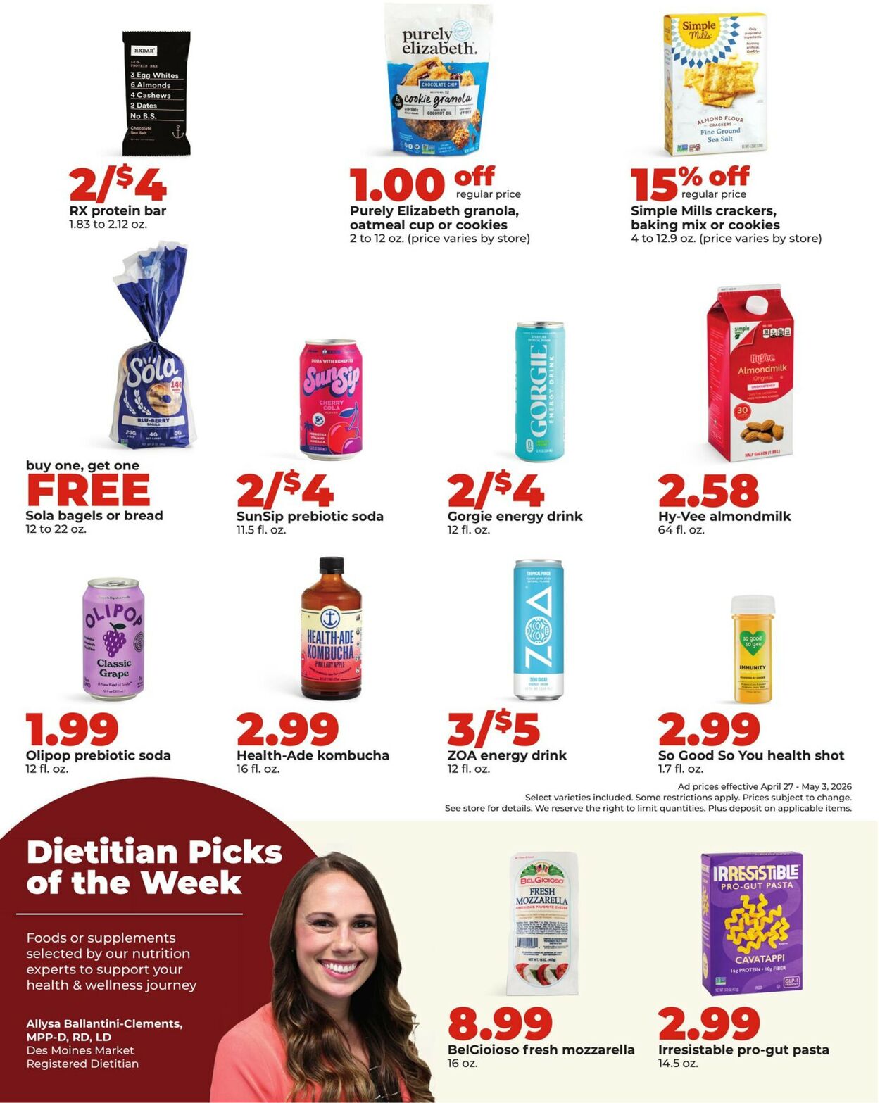 Catalogue HyVee from 04/27/2026