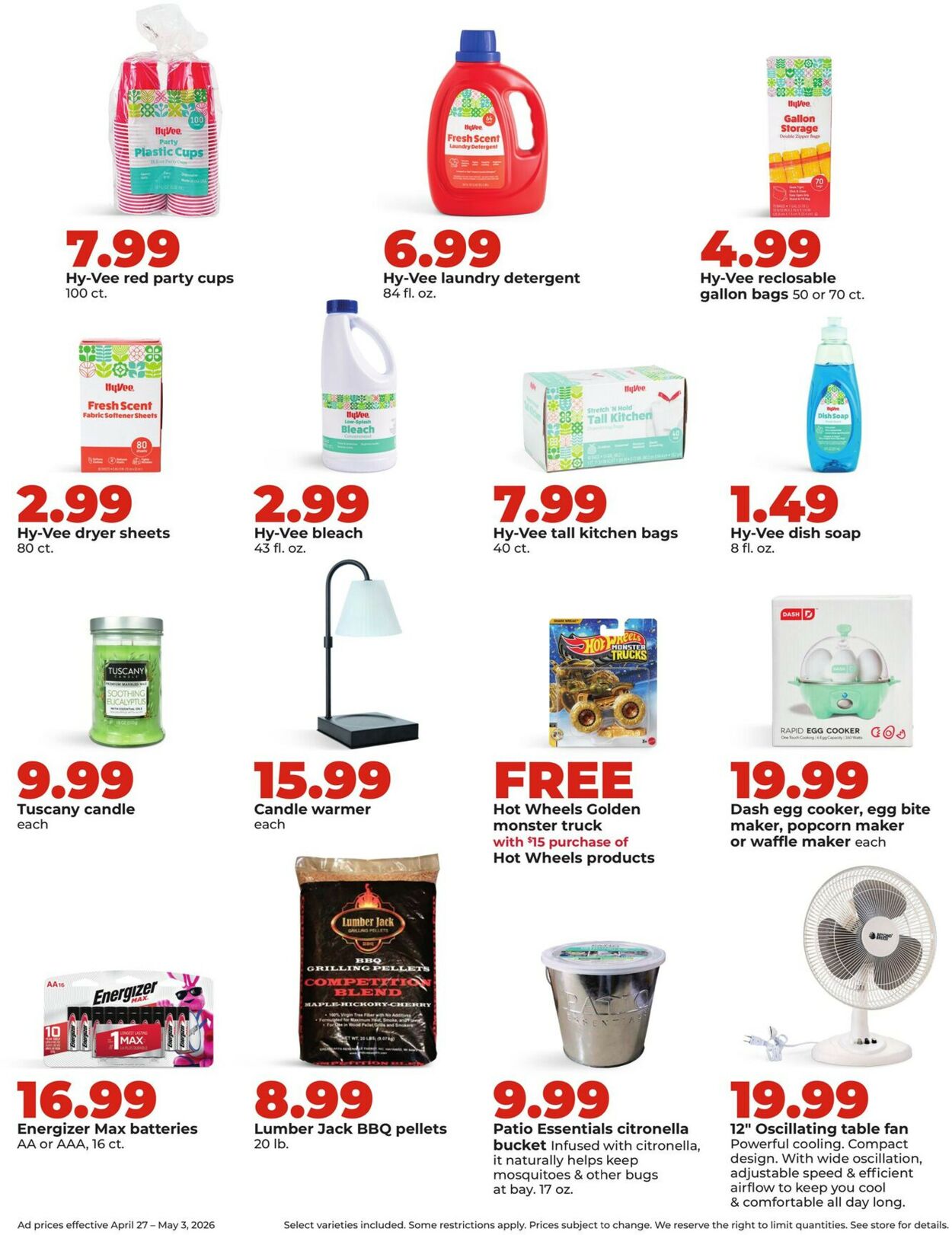 Catalogue HyVee from 04/27/2026
