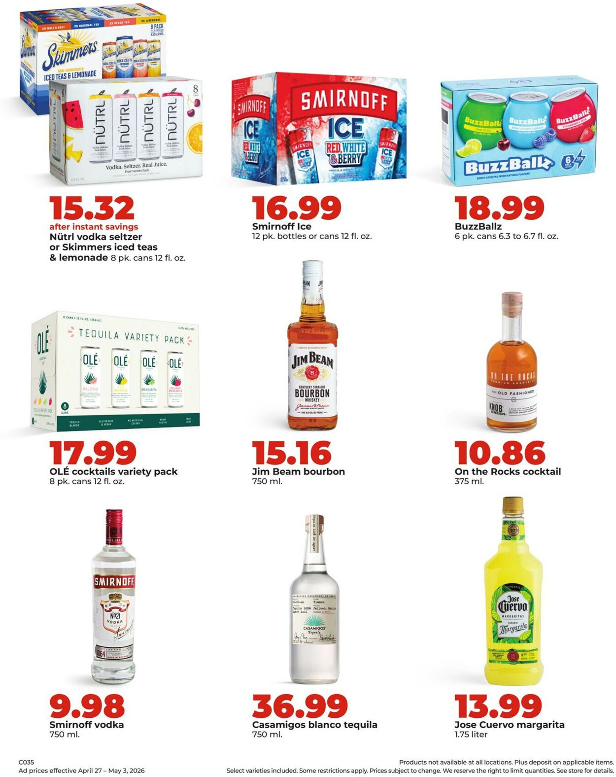 Catalogue HyVee from 04/27/2026