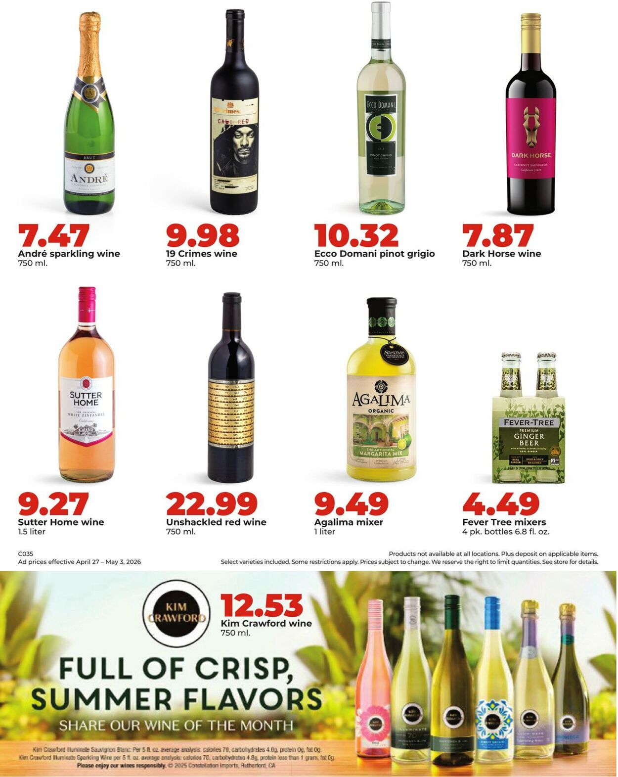 Catalogue HyVee from 04/27/2026