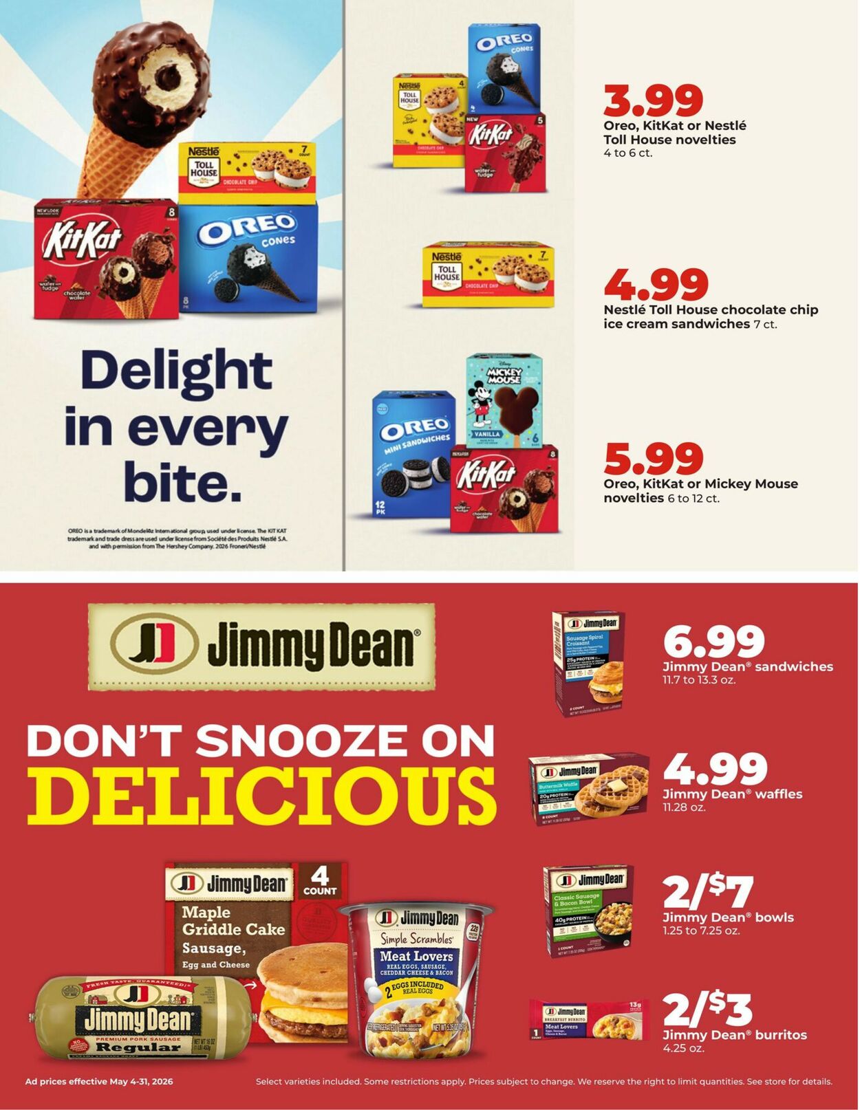 Catalogue HyVee from 05/04/2026