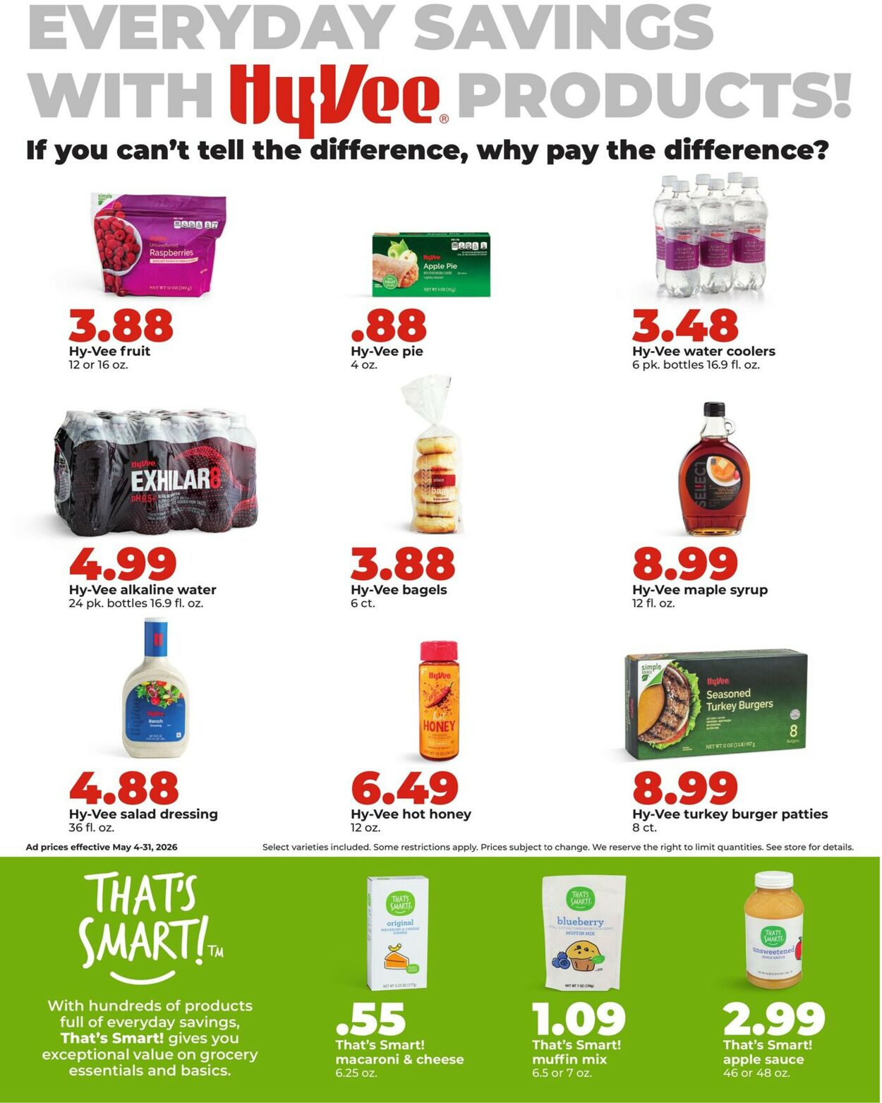 Catalogue HyVee from 05/04/2026