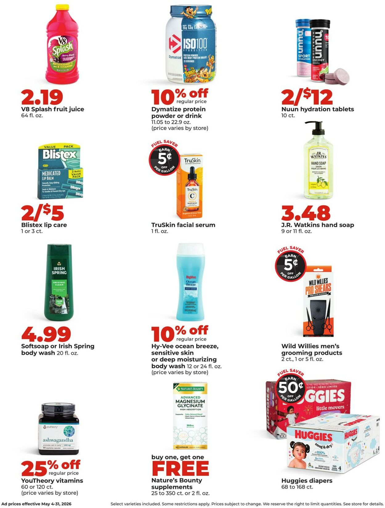 Catalogue HyVee from 05/04/2026