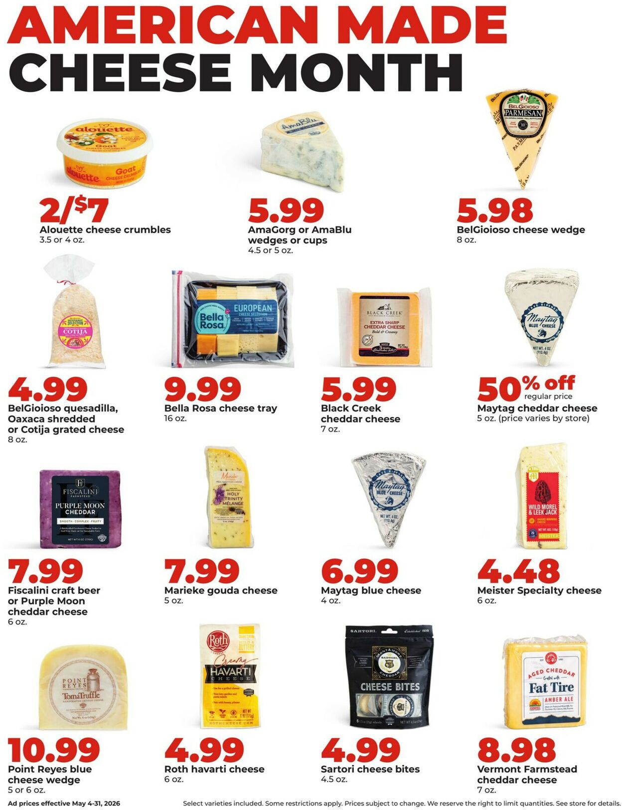 Catalogue HyVee from 05/04/2026