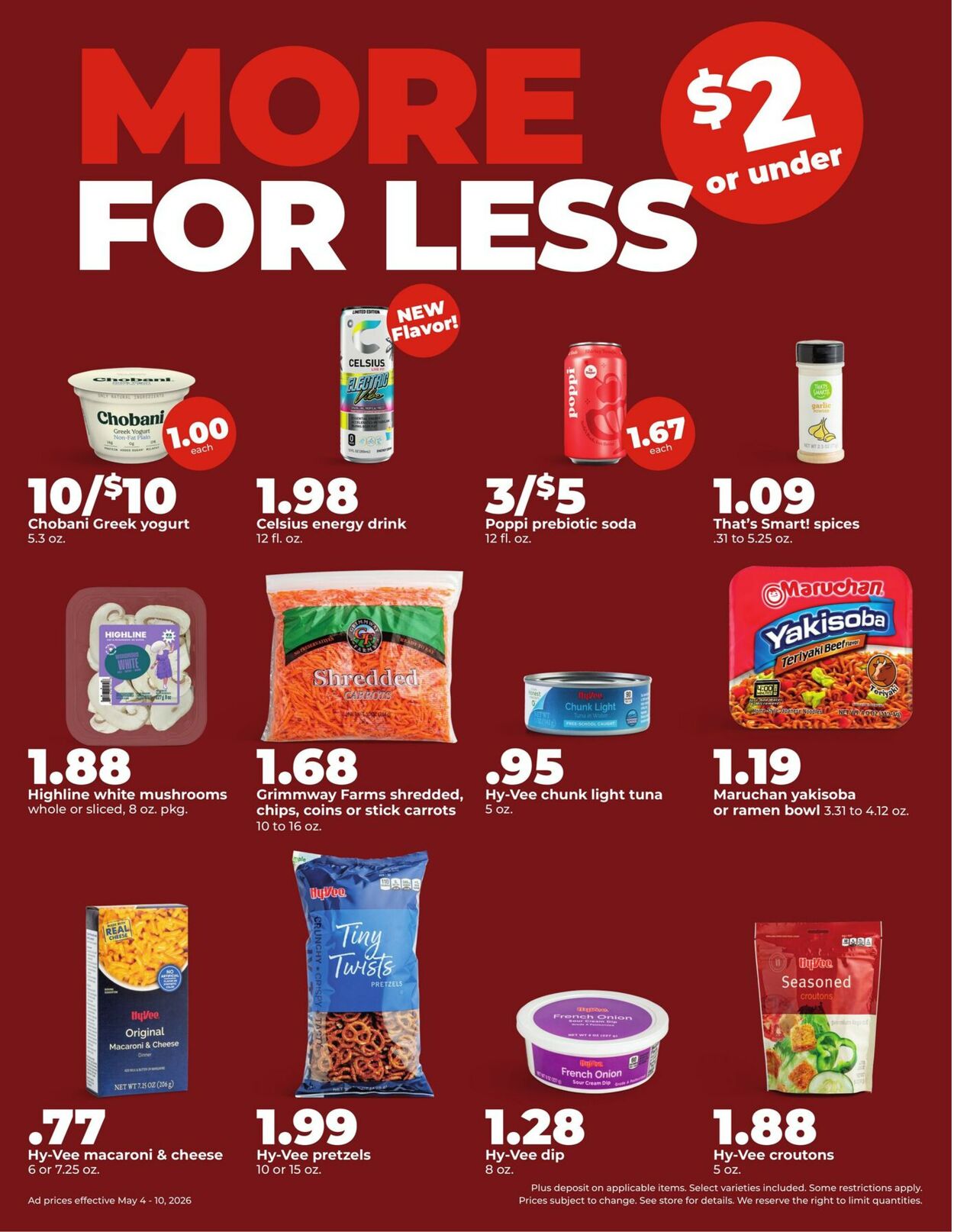 Catalogue HyVee from 05/04/2026