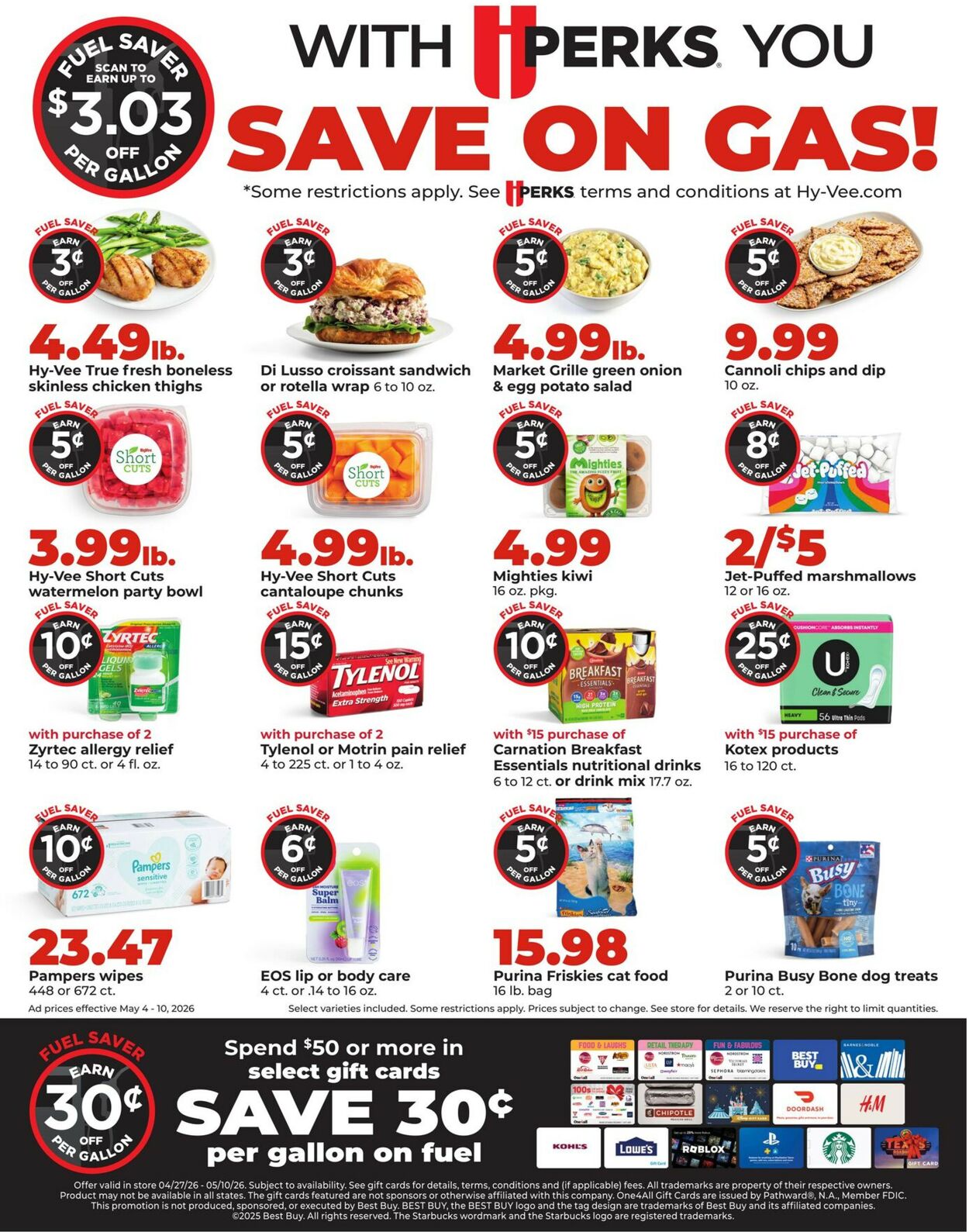 Catalogue HyVee from 05/04/2026