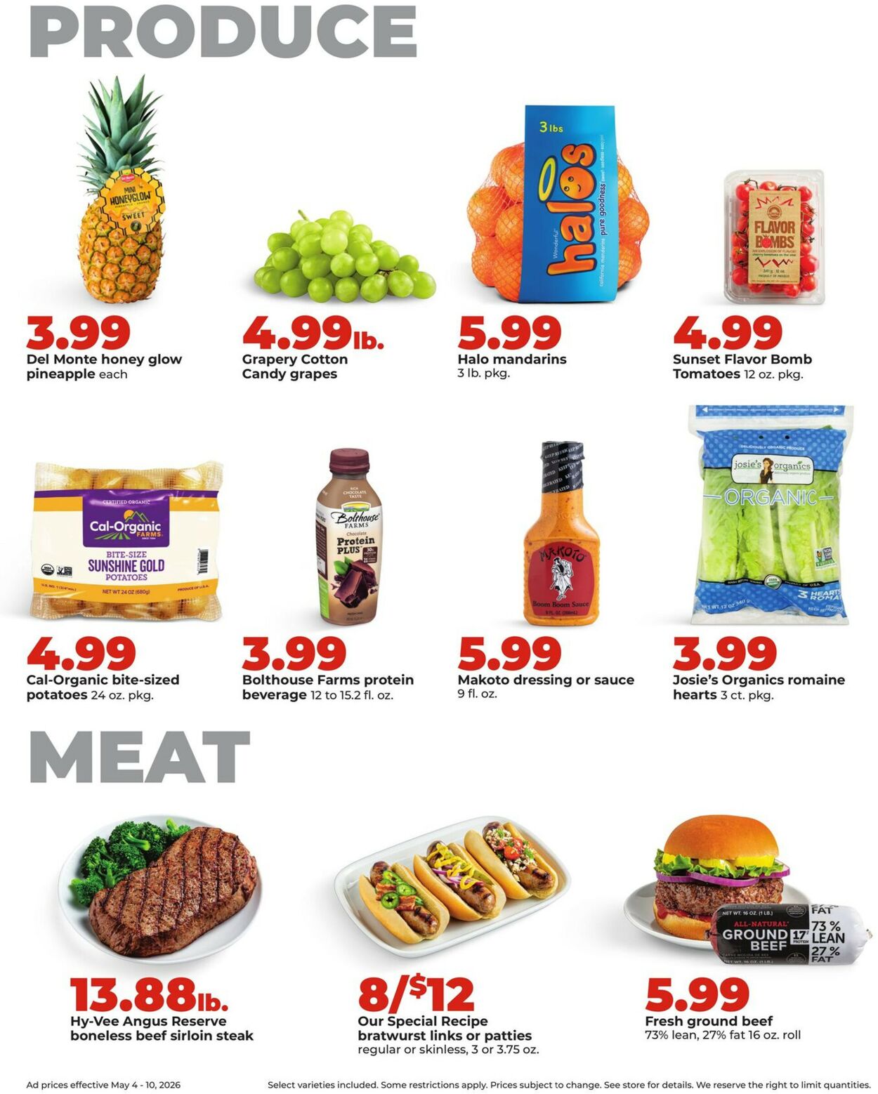 Catalogue HyVee from 05/04/2026