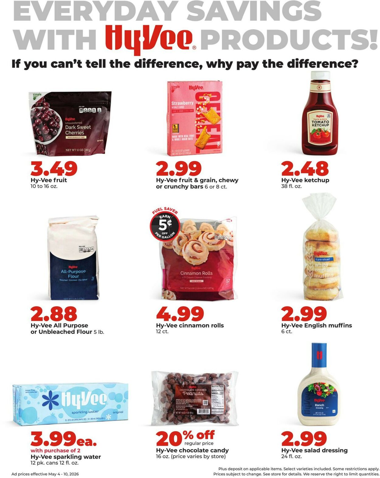 Catalogue HyVee from 05/04/2026