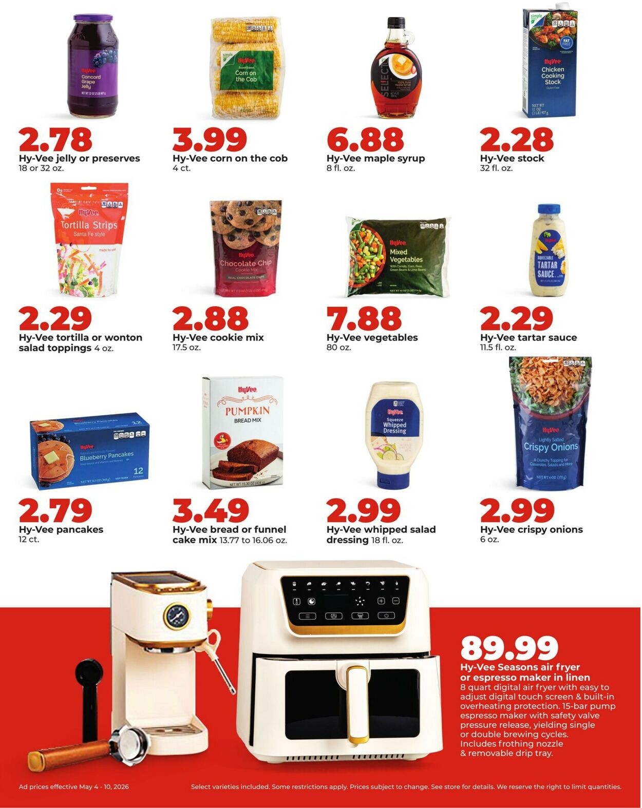 Catalogue HyVee from 05/04/2026