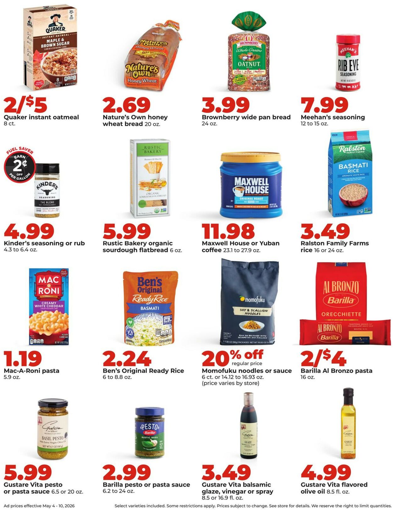 Catalogue HyVee from 05/04/2026