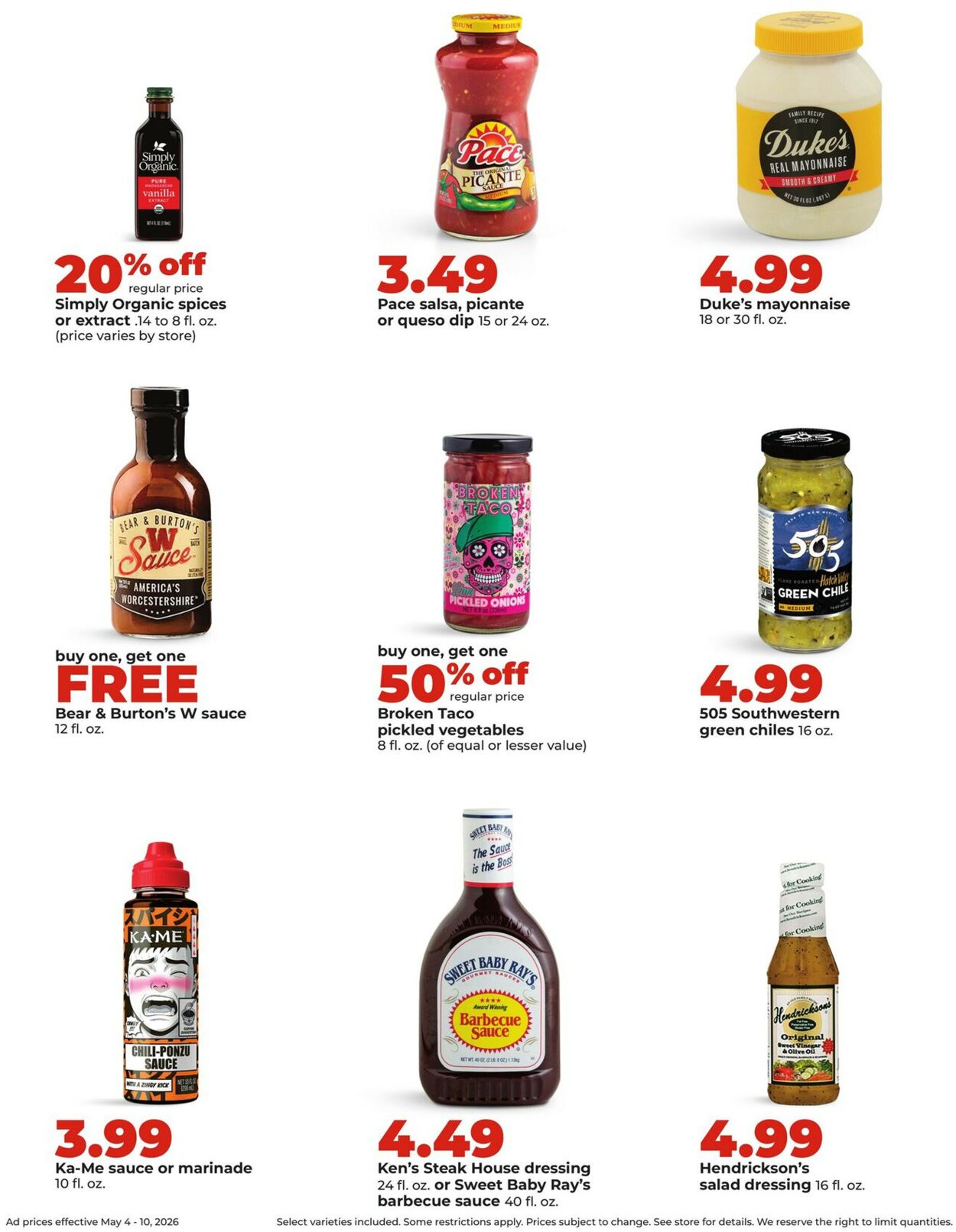 Catalogue HyVee from 05/04/2026