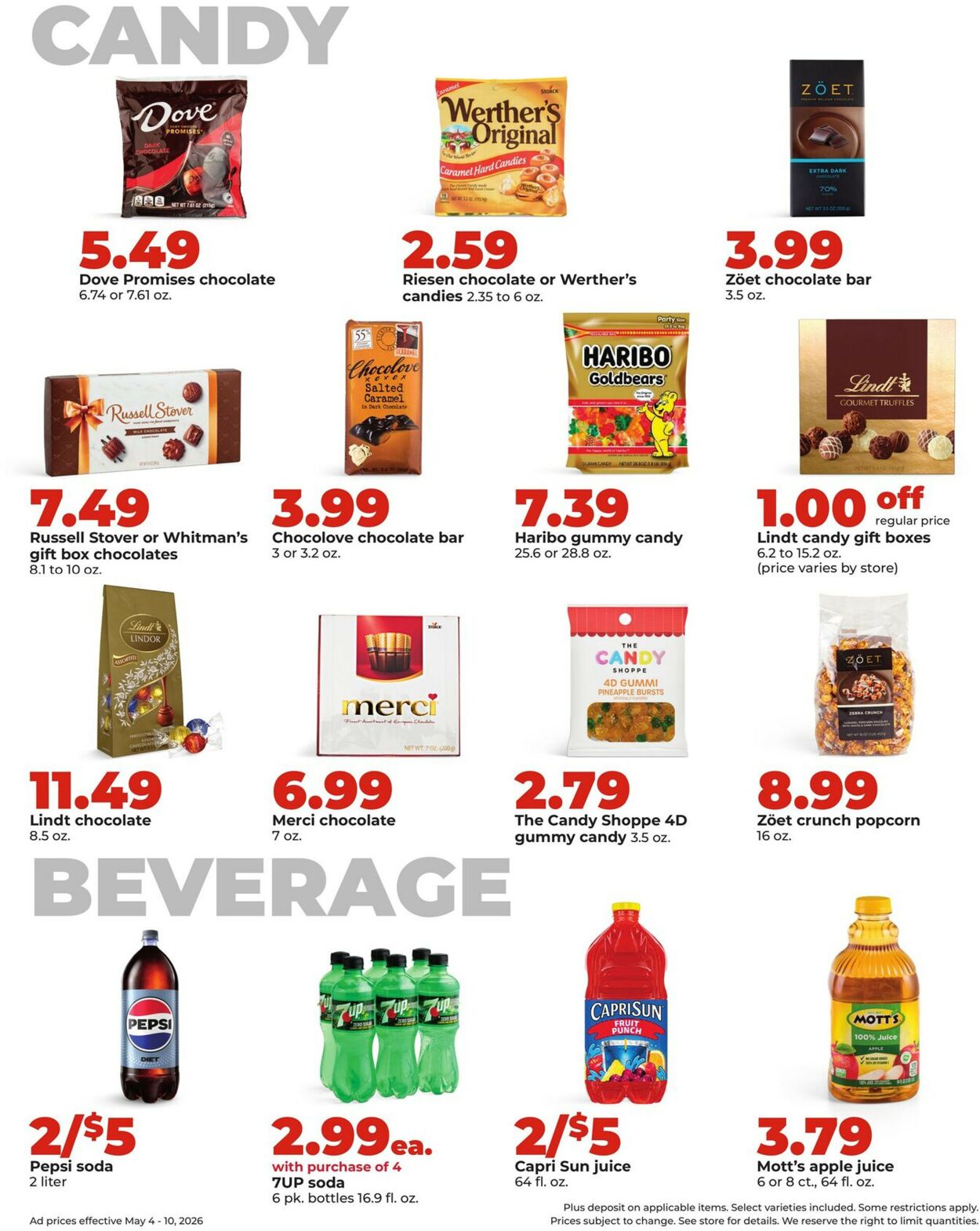 Catalogue HyVee from 05/04/2026