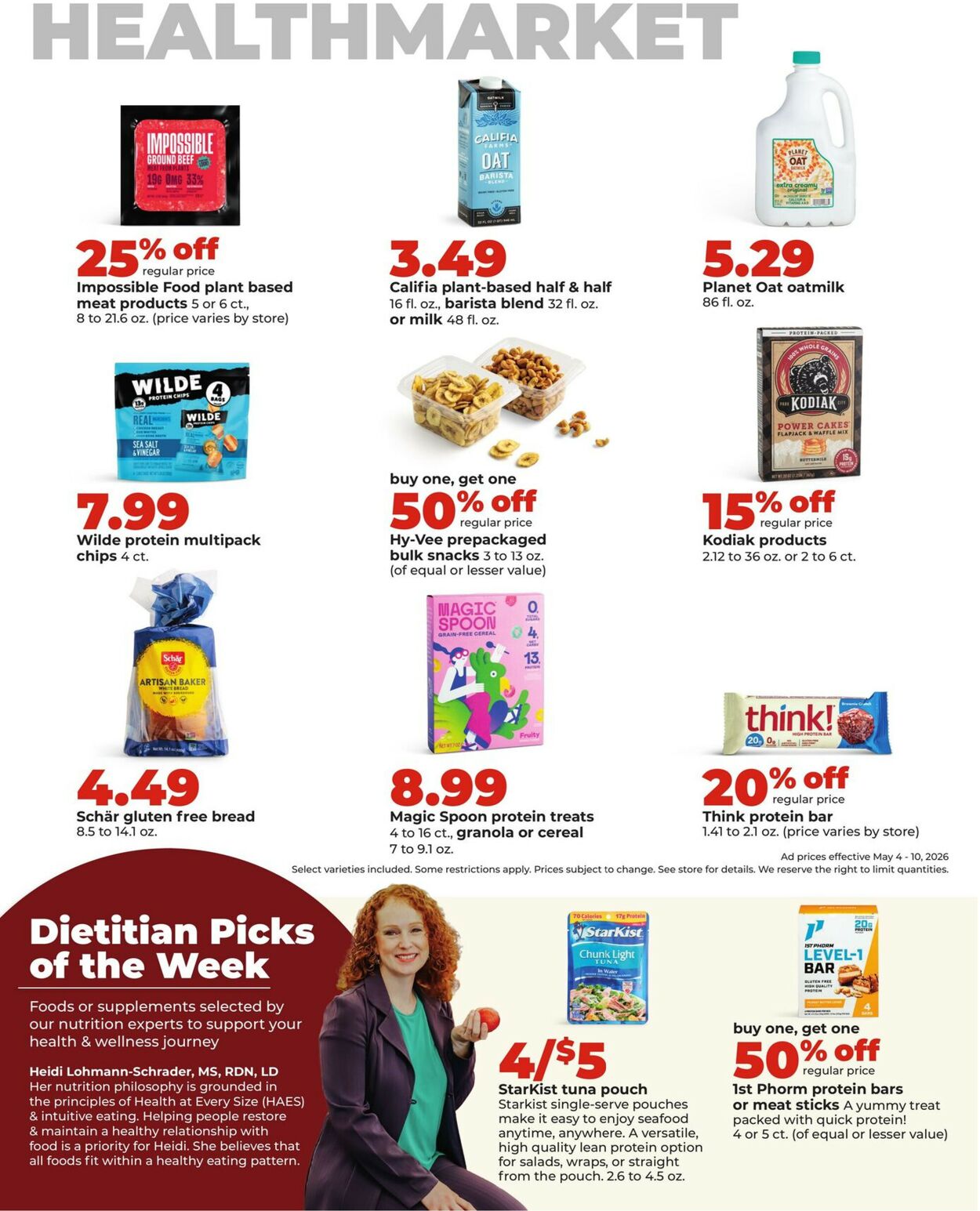 Catalogue HyVee from 05/04/2026
