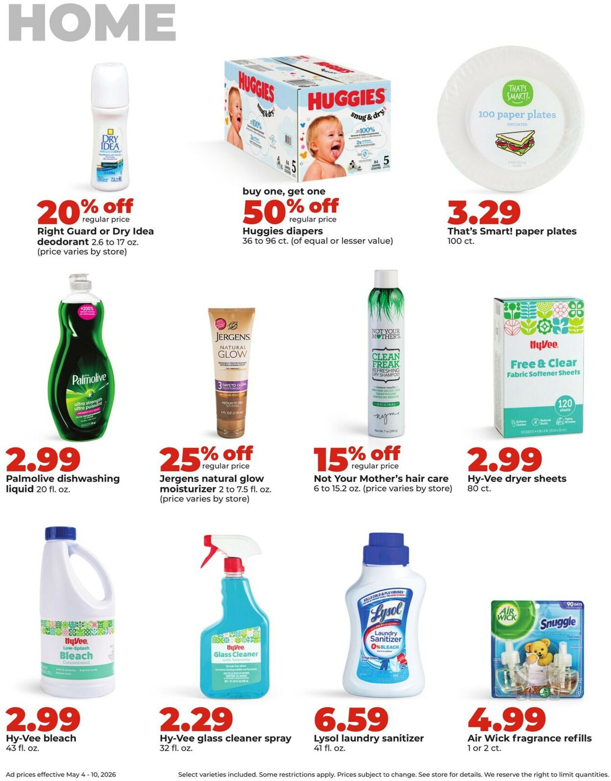 Catalogue HyVee from 05/04/2026